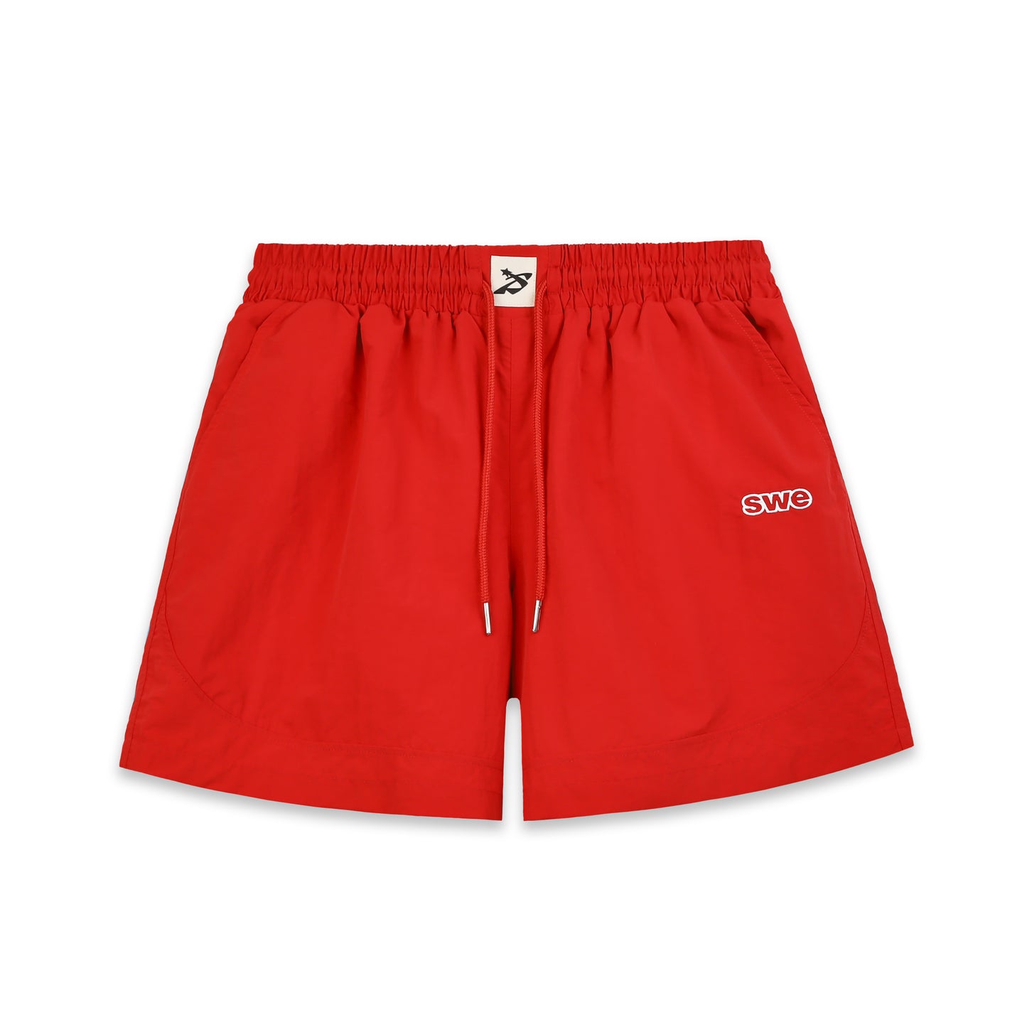 SWE UNIT9 SHORTS - BLACK/WHITE/RED