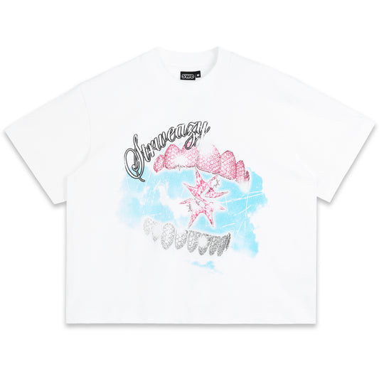 SWE GRILLZ BOXY TEE - WHITE