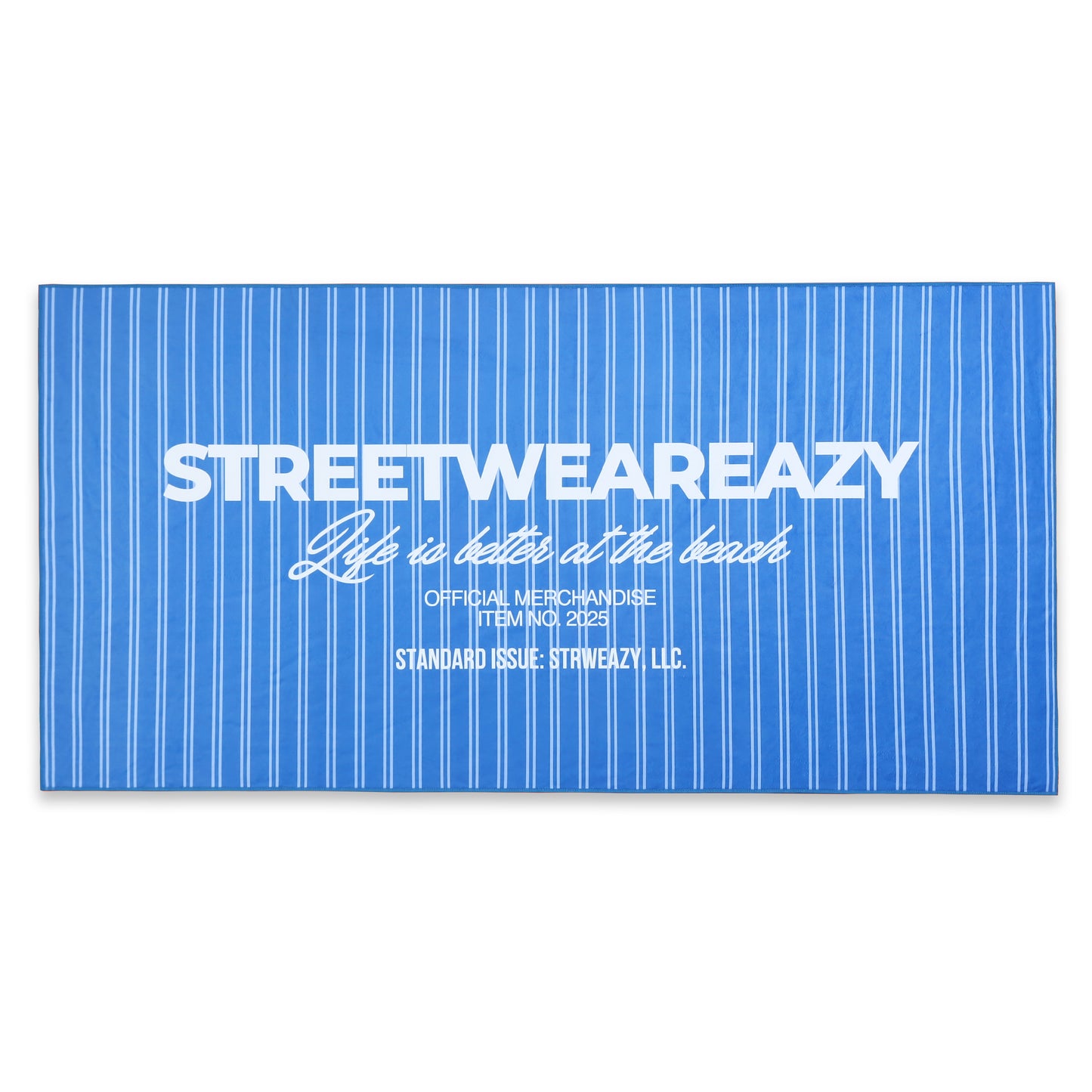 SWE BEACH TOWEL - RED/BLUE