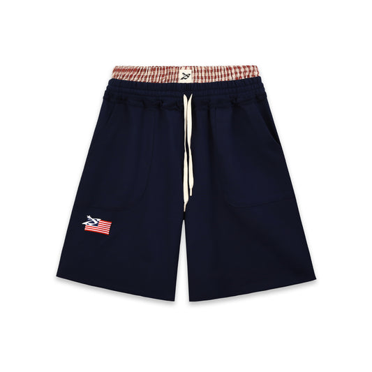 SWE DUALBAND SWEATSHORTS - NAVY