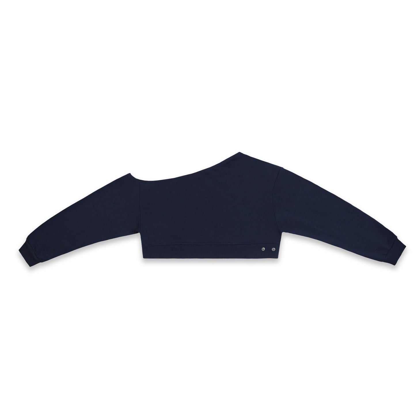 SWE EAZY OFF-SHOULDER CROP - NAVY