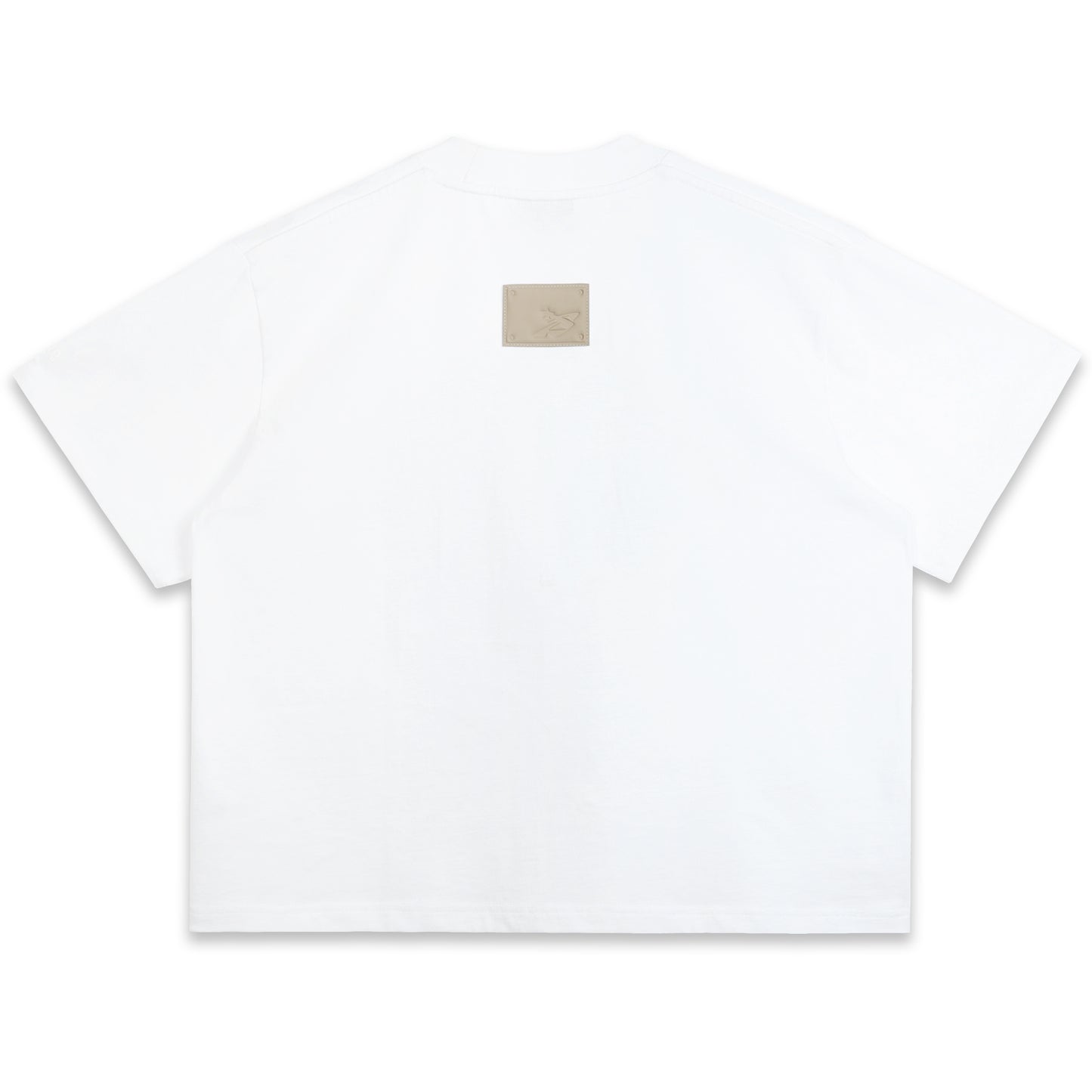 SWE RING BOXY TEE - WHITE