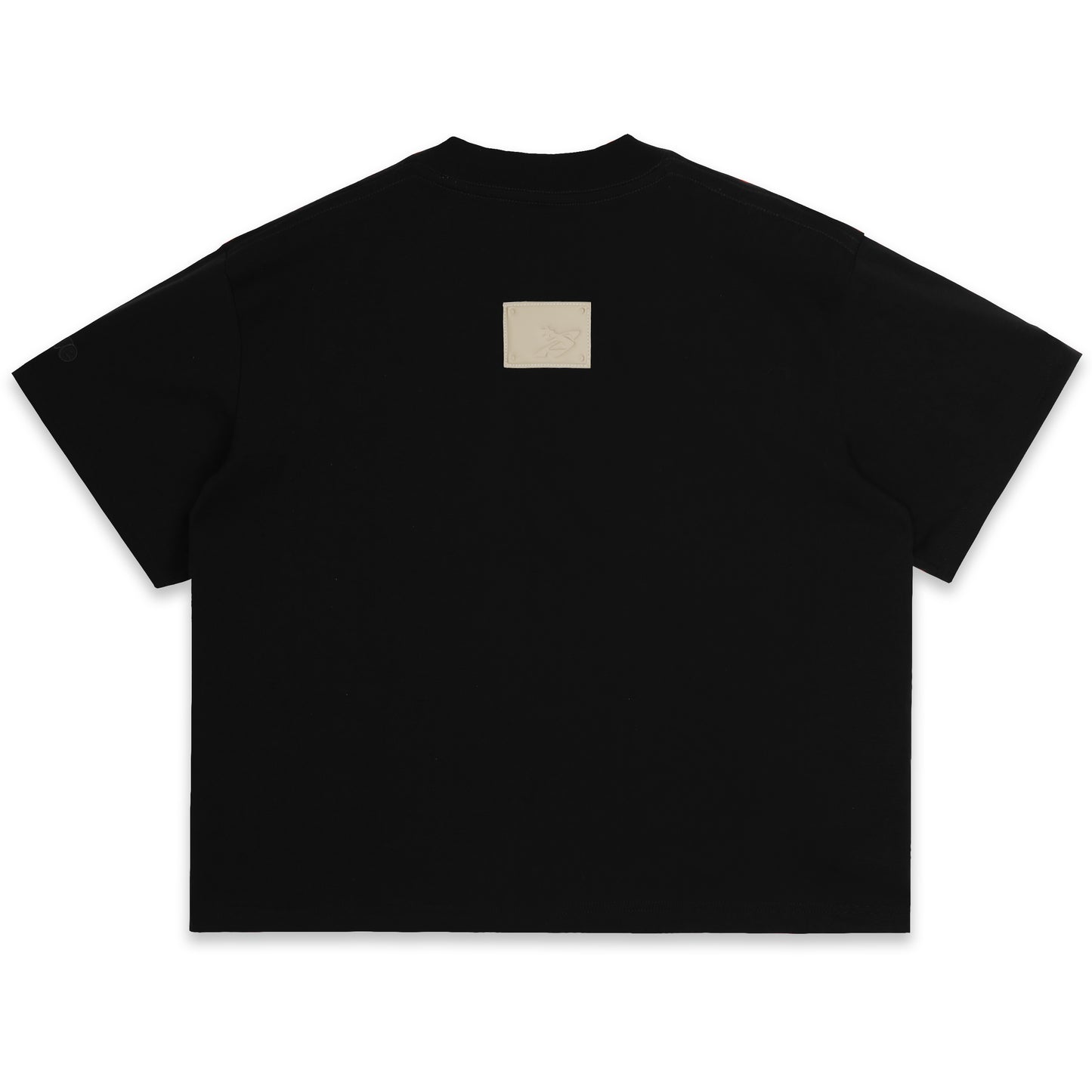 SWE RING BOXY TEE - BLACK