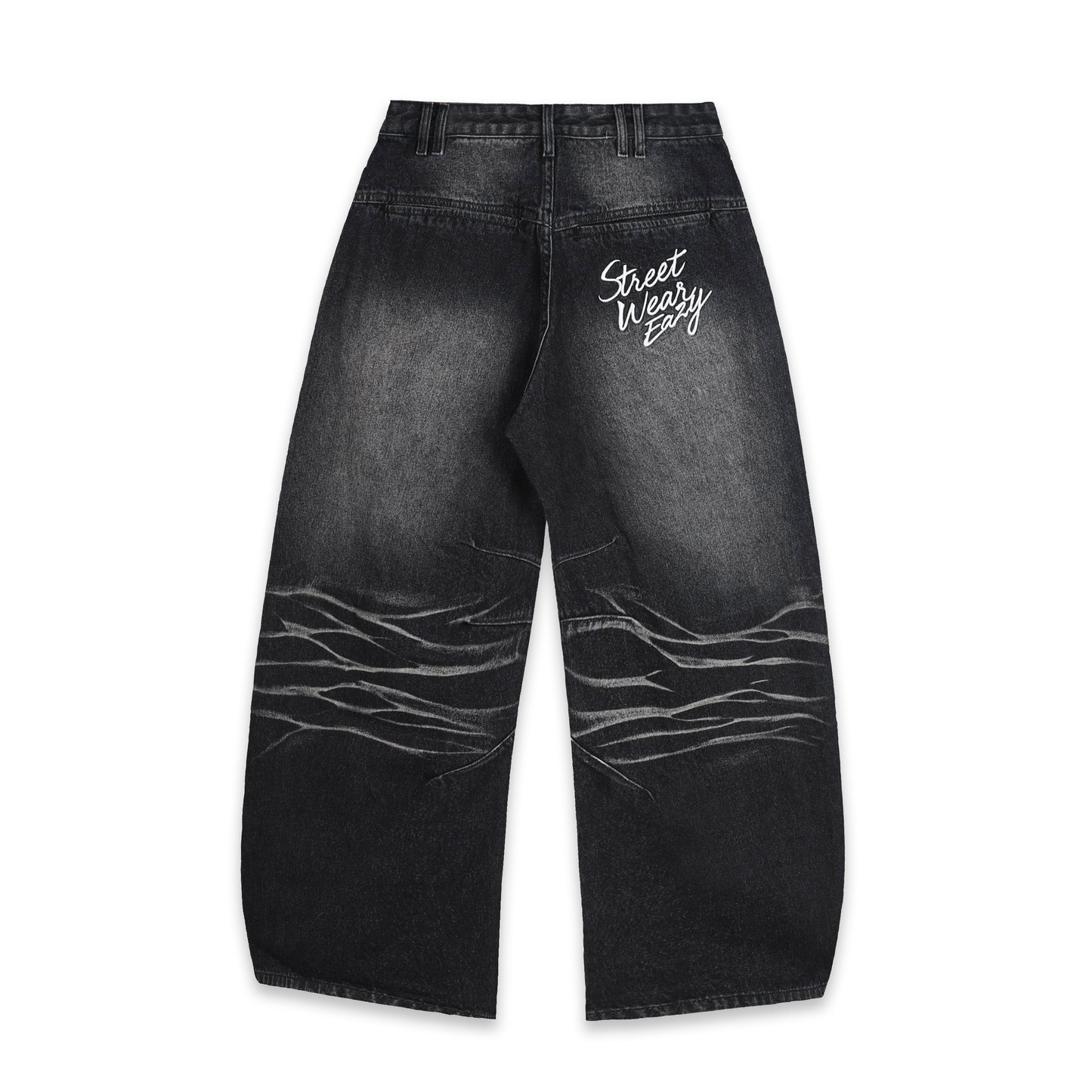SWE WHISKER JEANS - WASHED BLACK