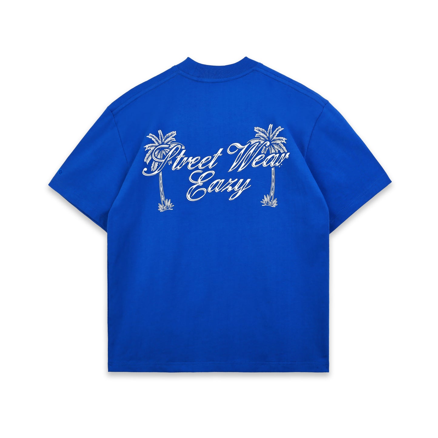 SWE TROPIC TEE - BLACK/WHITE/ROYAL BLUE/POWDER BLUE