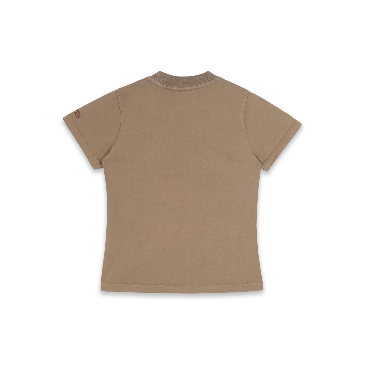 SWE HERITAGE BABY TEE - WASHED BROWN
