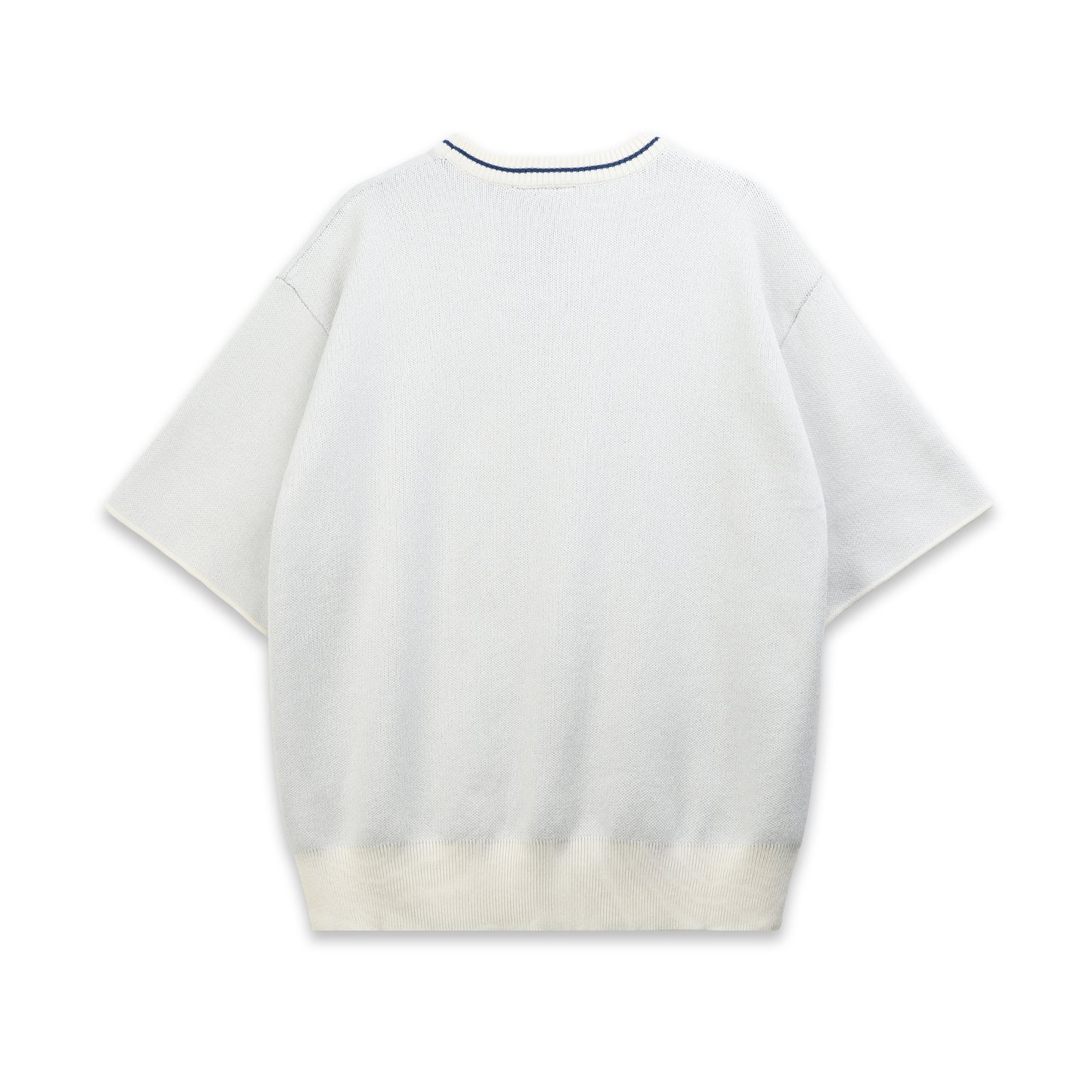 SWE C'EST TOUT KNIT TEE - OFF WHITE
