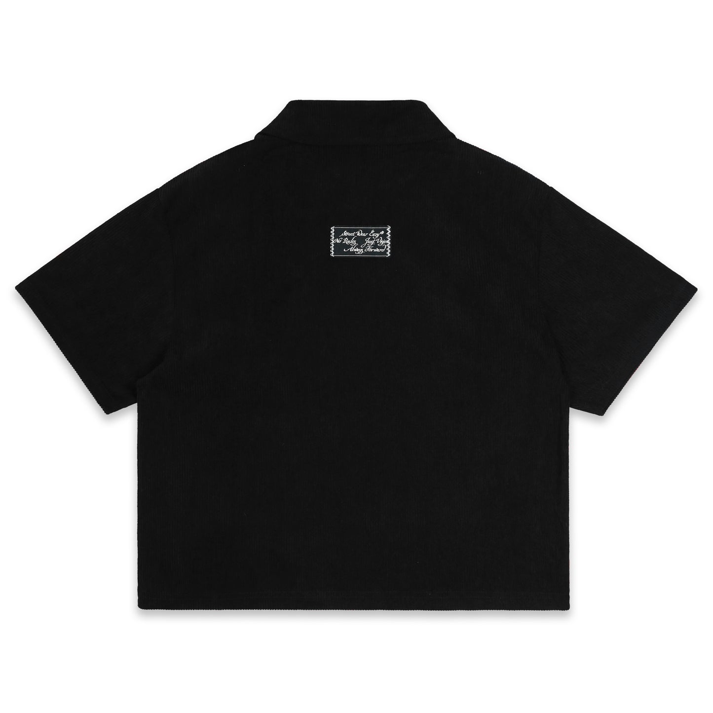 SWE CORDUROY SHIRT - BLACK