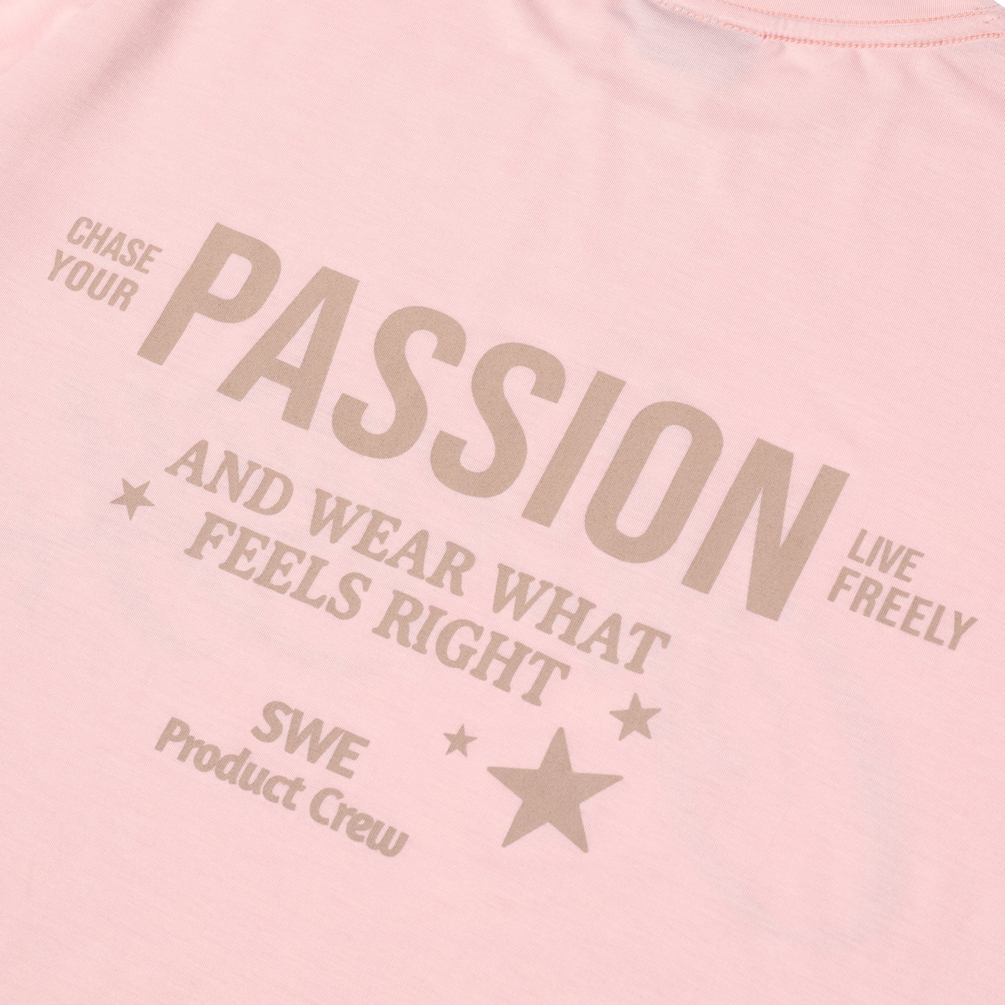 SWE SOFTLINE L/S TEE - PINK