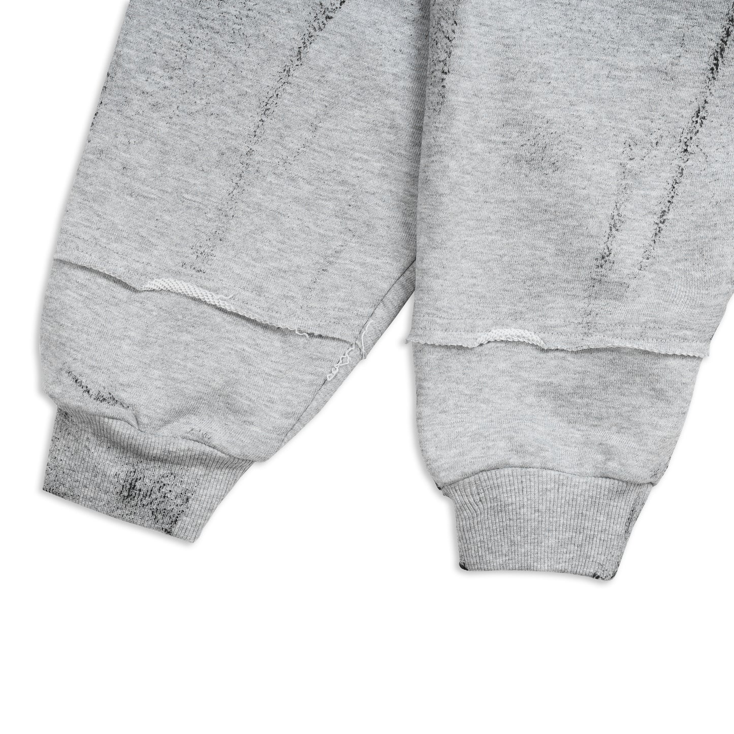 SWE CROSS ZIP HOODIE - GRAY