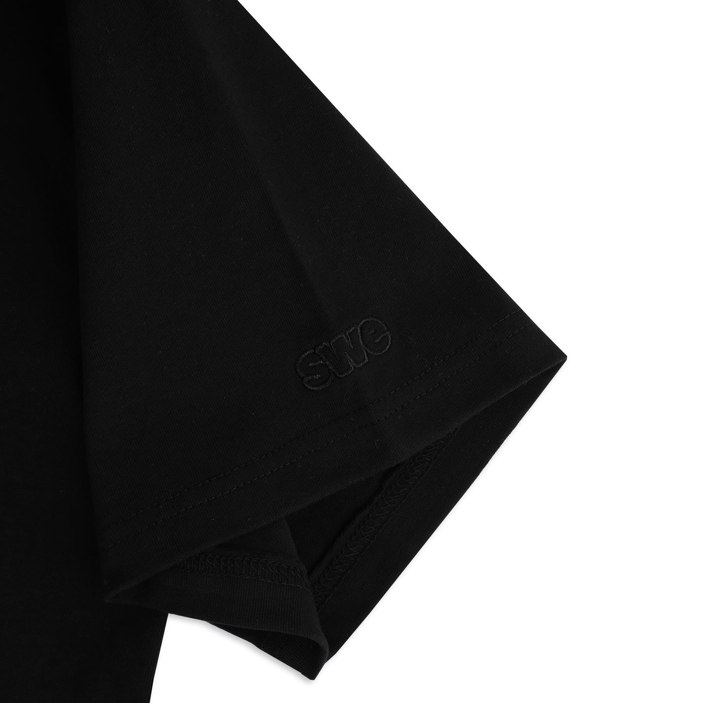 SWE RING BOXY TEE - BLACK
