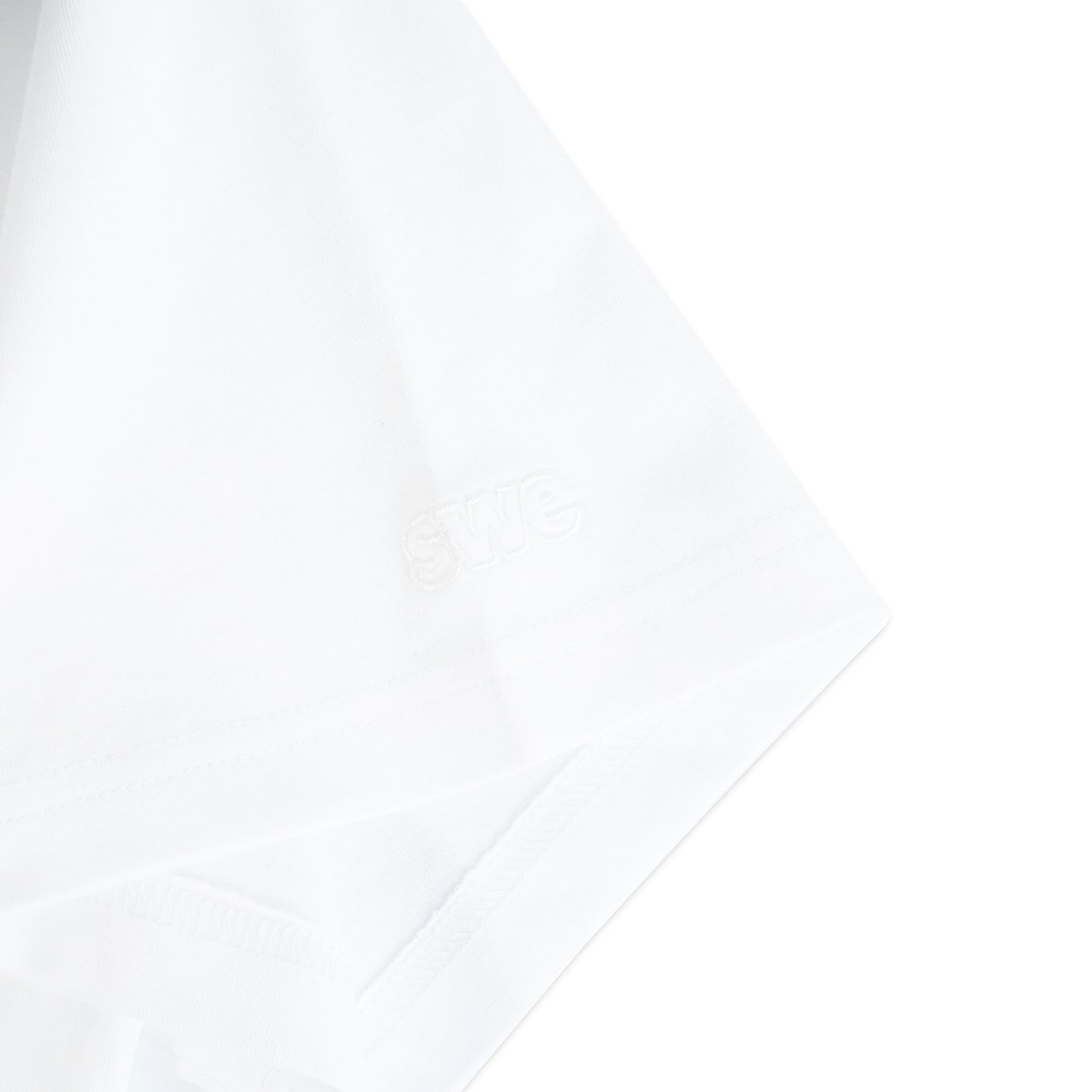 SWE RING BOXY TEE - WHITE
