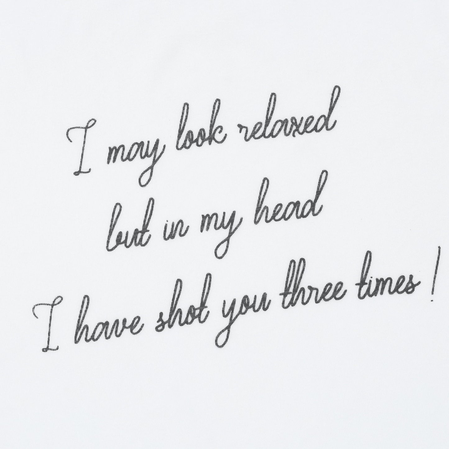 SWE HEADSHOT LS TEE - WHITE