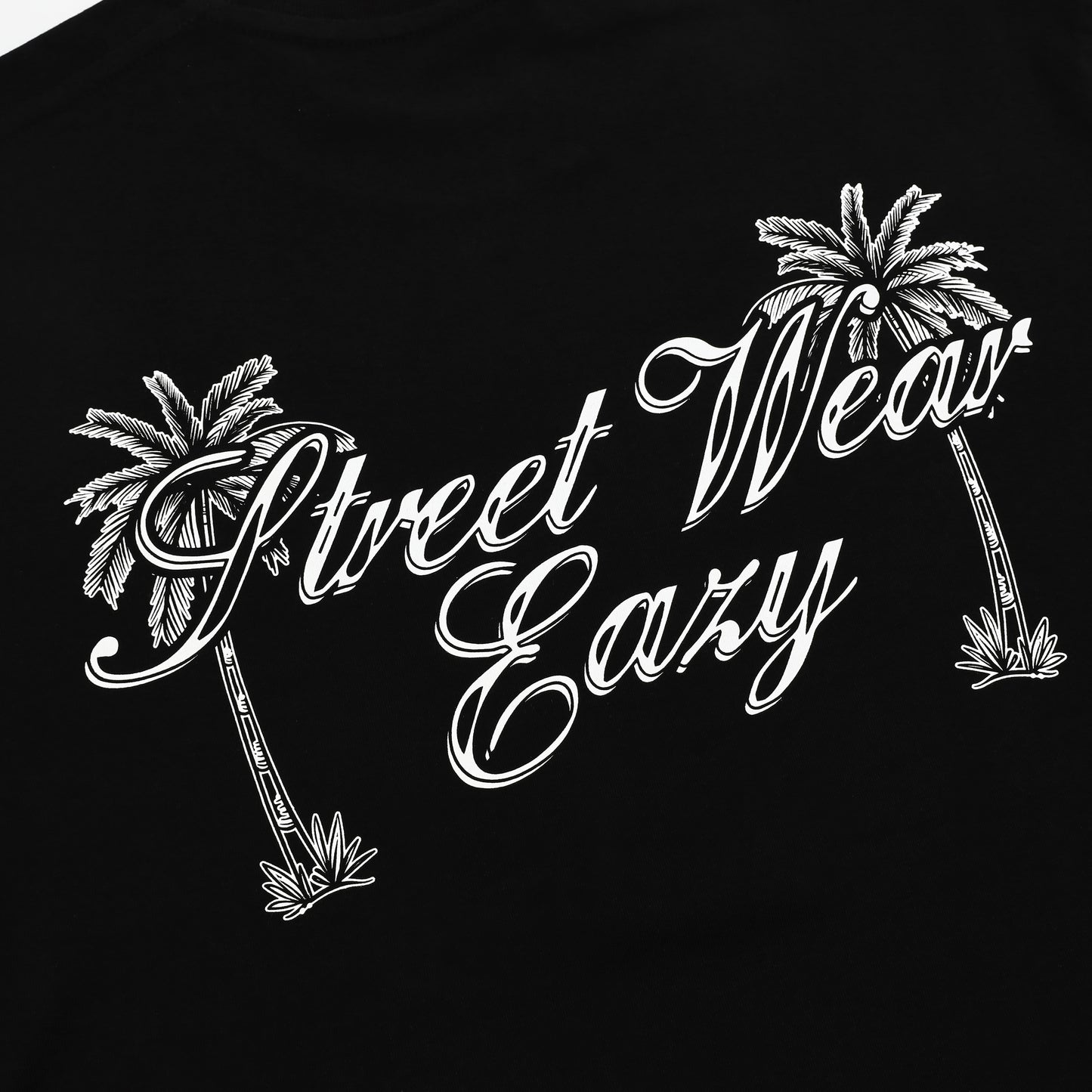 SWE TROPIC TEE - BLACK/WHITE/ROYAL BLUE/POWDER BLUE
