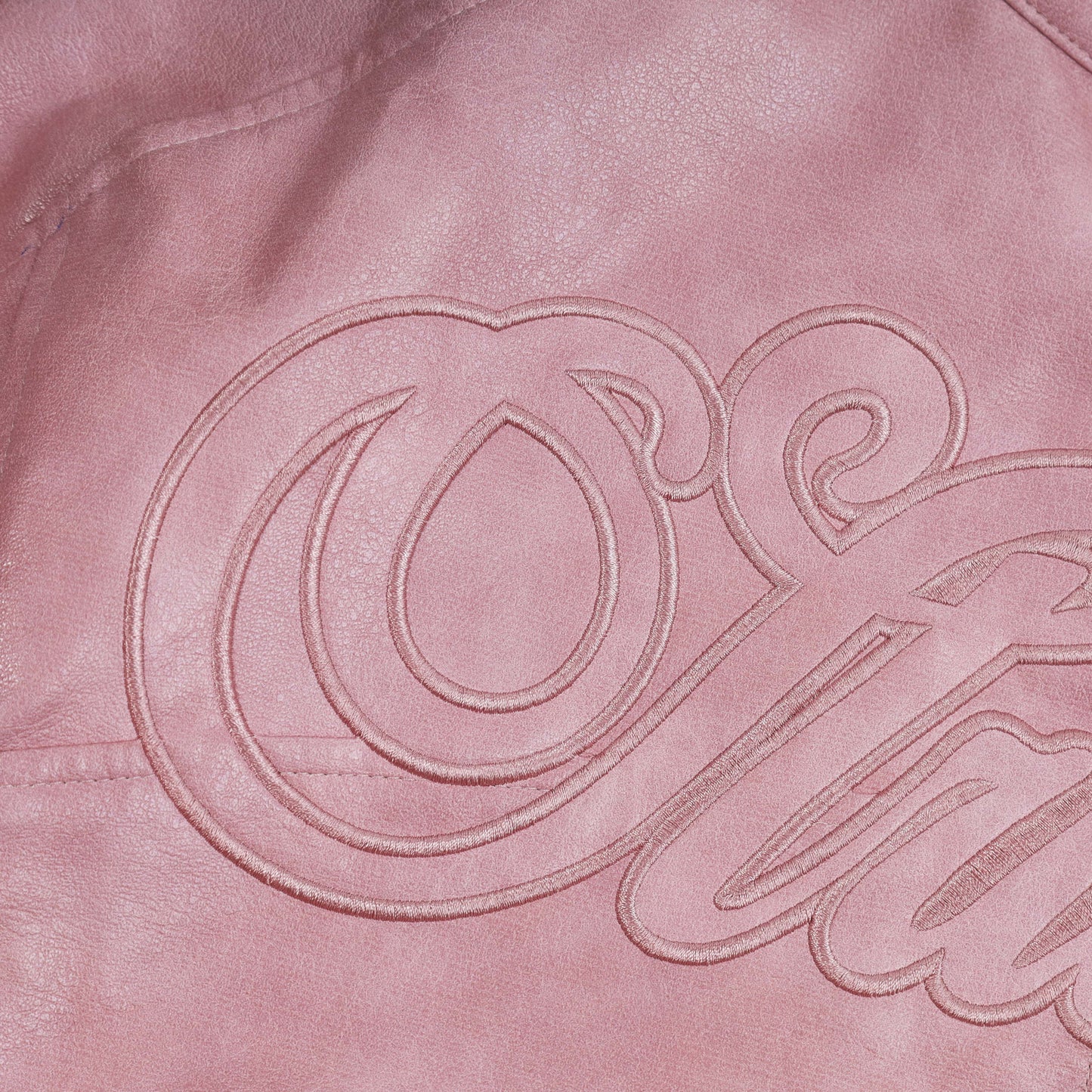 SWE BLOSSOM LEATHER JACKET - PINK