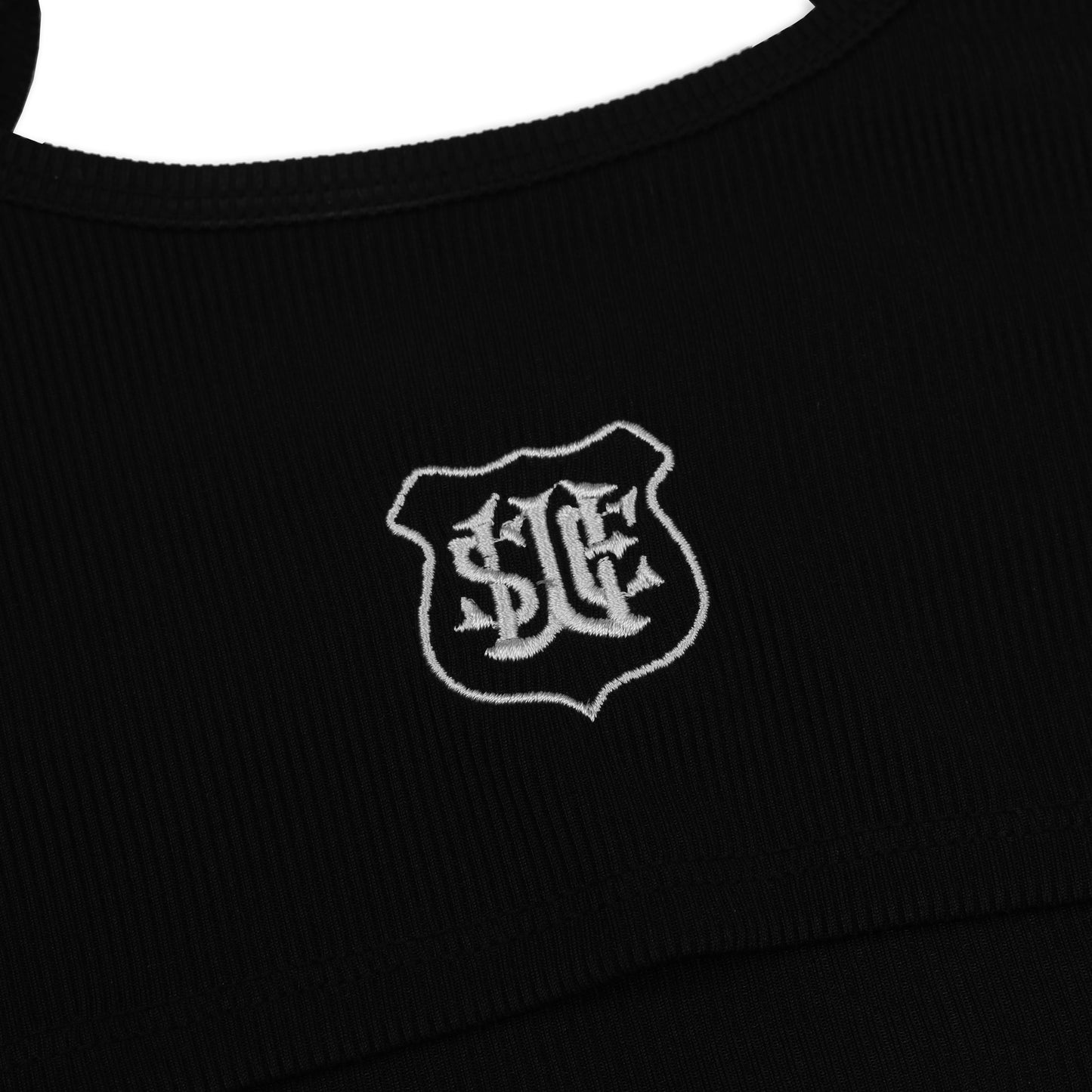 SWE DOUBLE STRAP CAMISOLE - BLACK