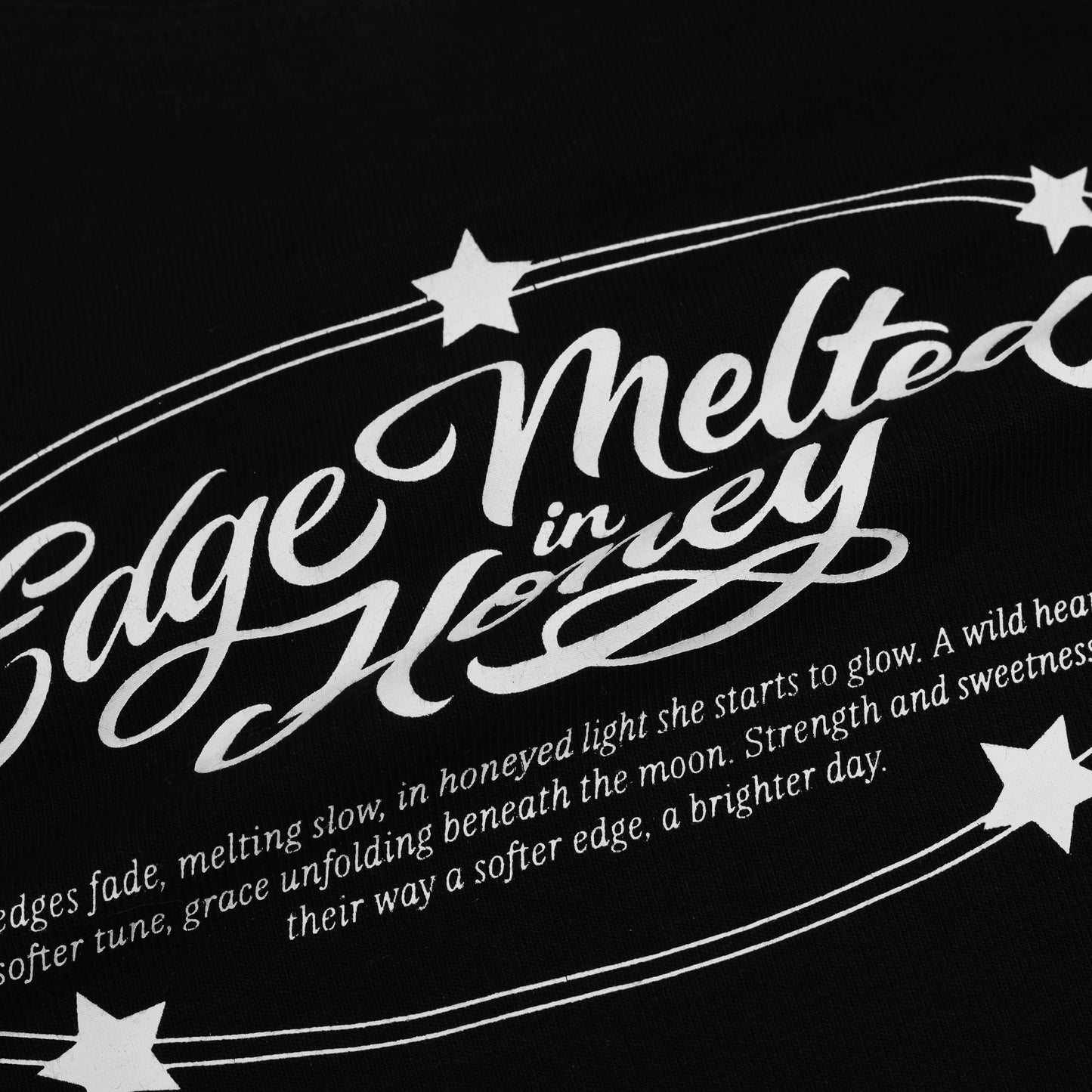 SWE STAR EDGE BABY TEE - BLACK