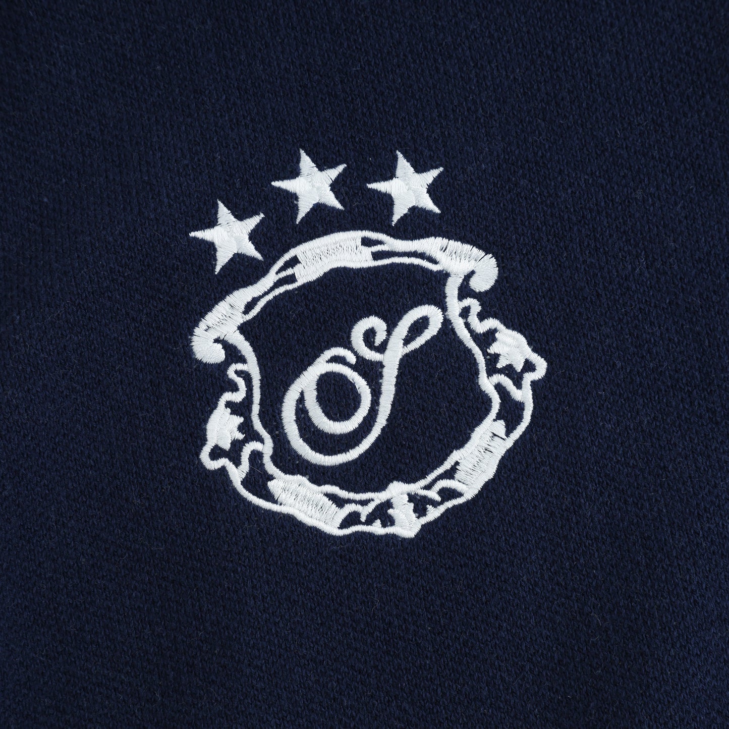 SWE KNIT POLO - NAVY