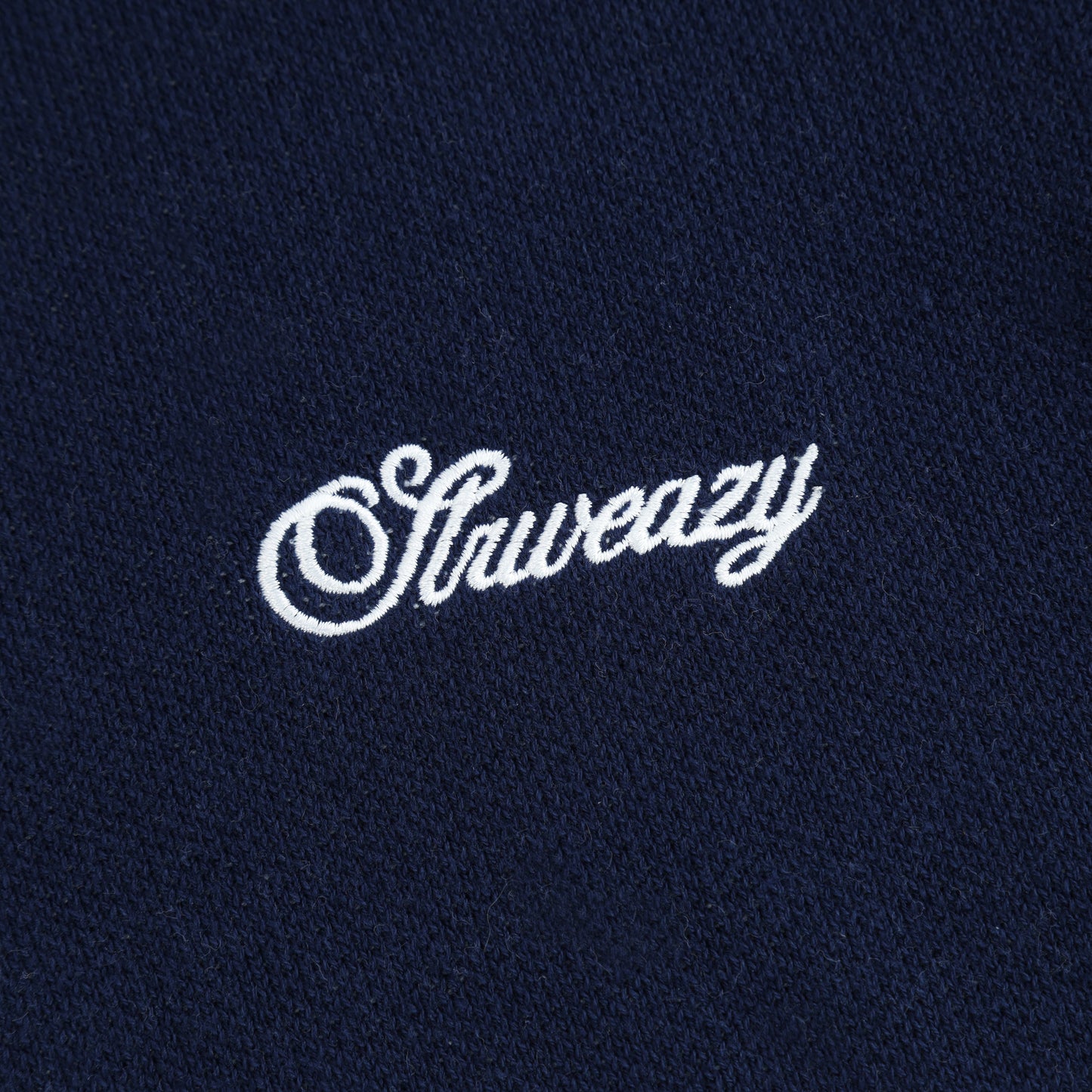 SWE KNIT POLO - NAVY