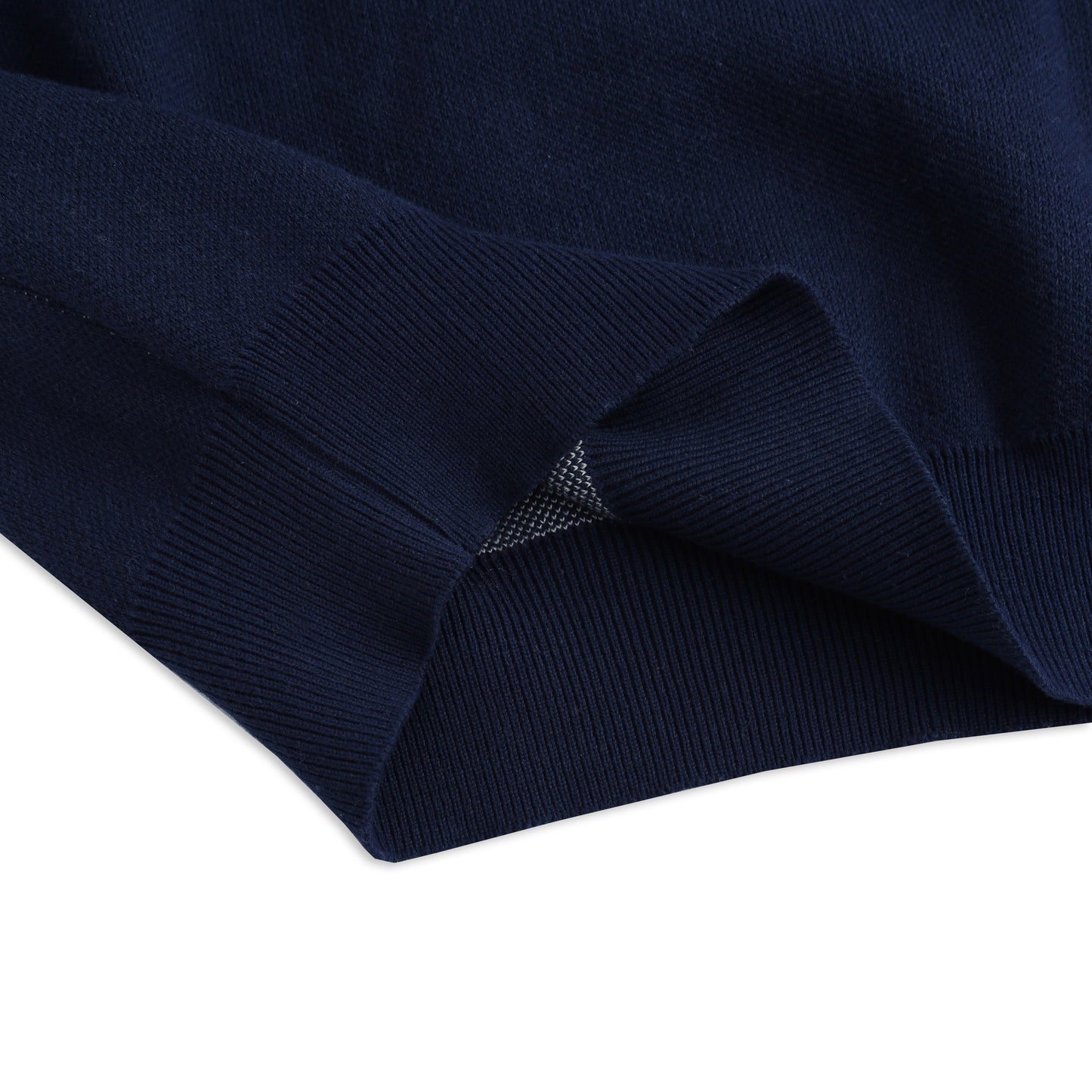 SWE KNIT POLO - NAVY