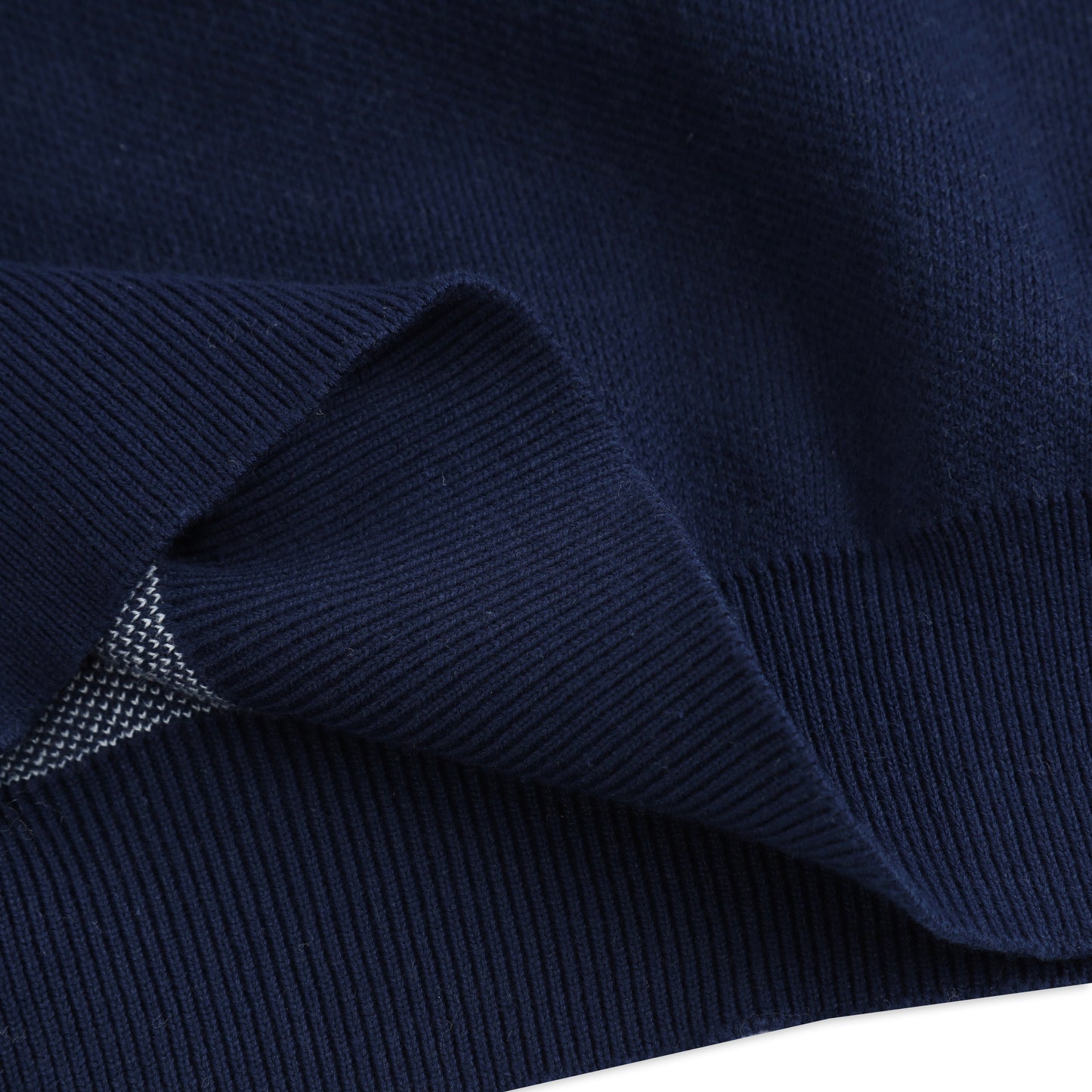 SWE KNIT POLO - NAVY