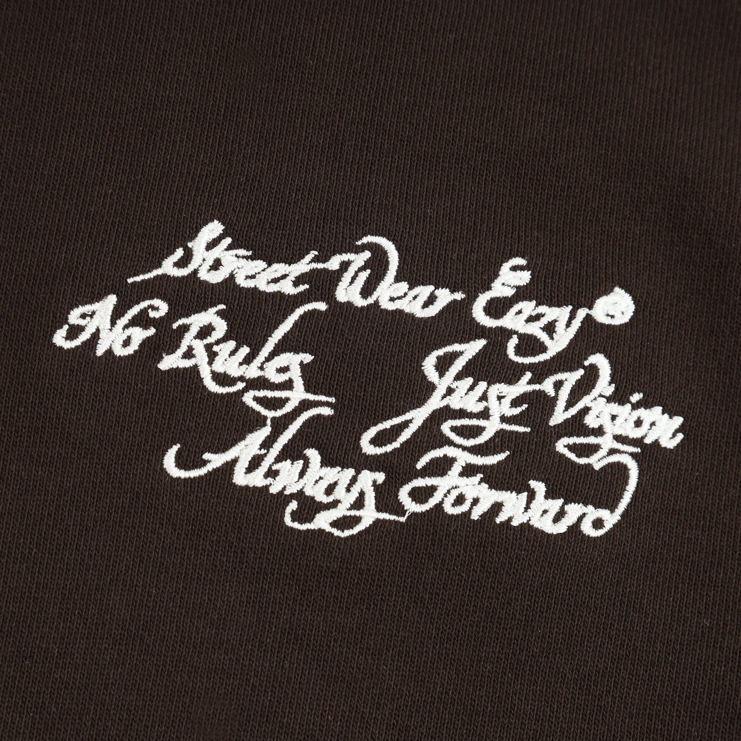 SWE PLAID POLO - BROWN