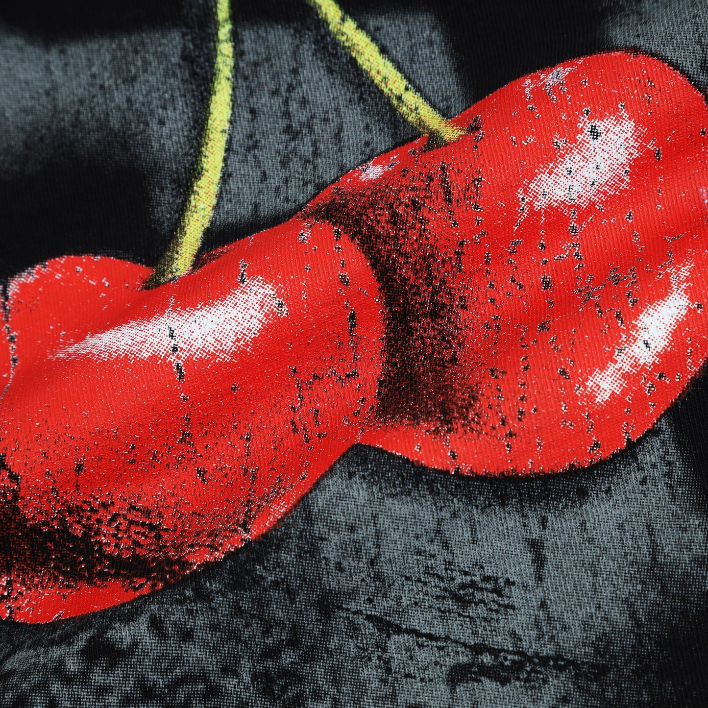 SWE CHERRY BOXY TEE - BLACK