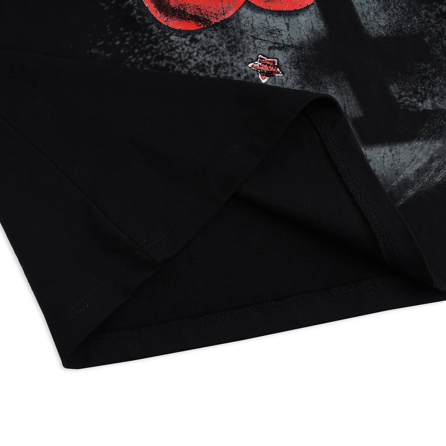SWE CHERRY BOXY TEE - BLACK
