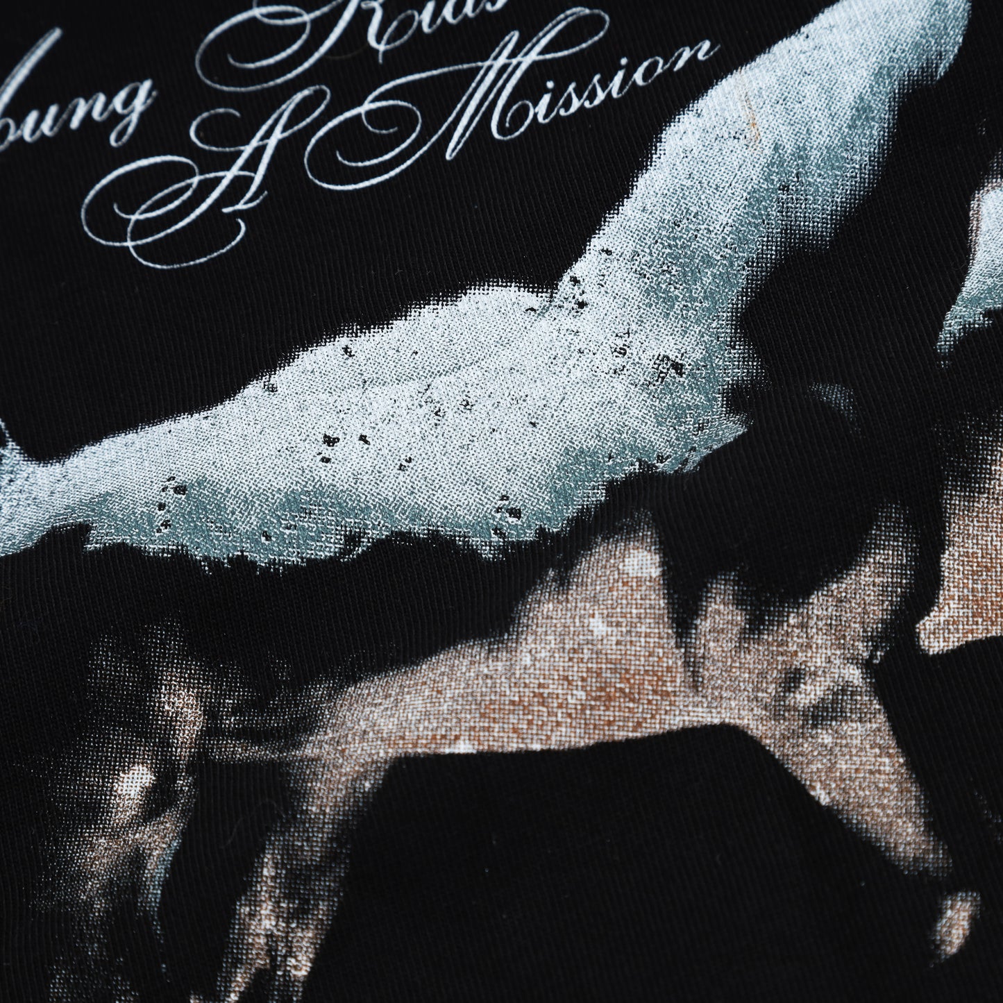 SWE STAMPEDE BOXY TEE - BLACK