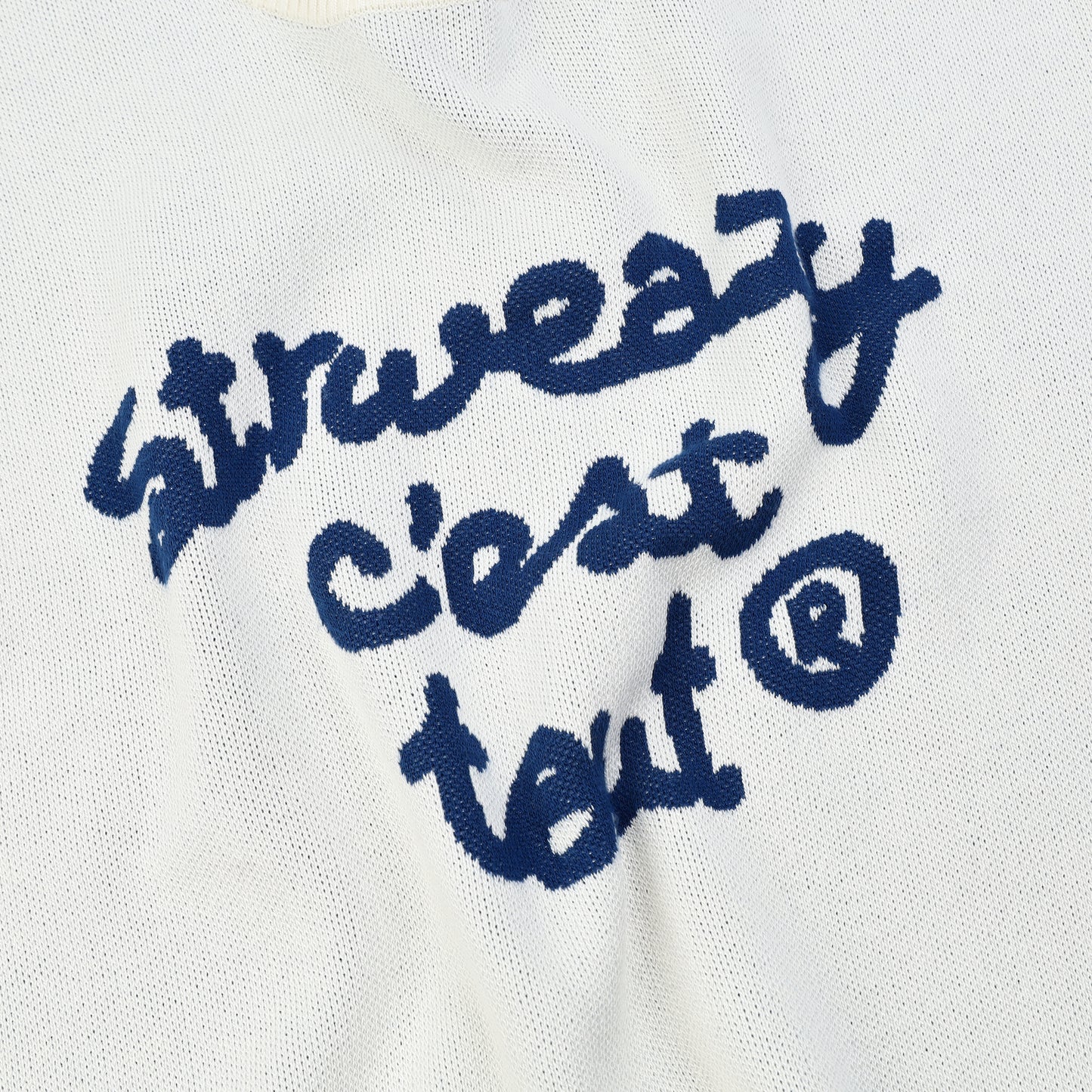 SWE C'EST TOUT KNIT TEE - OFF WHITE