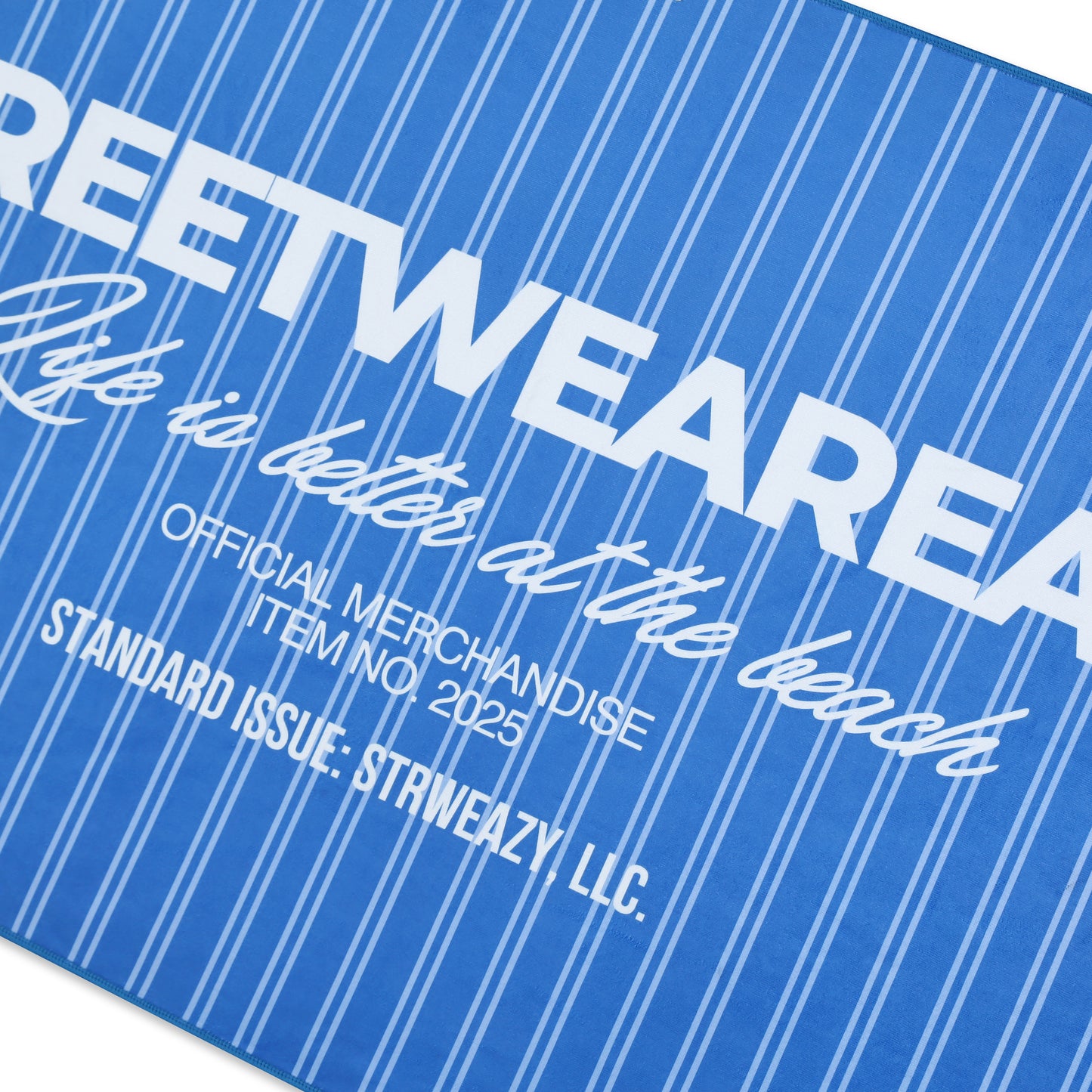 SWE BEACH TOWEL - RED/BLUE