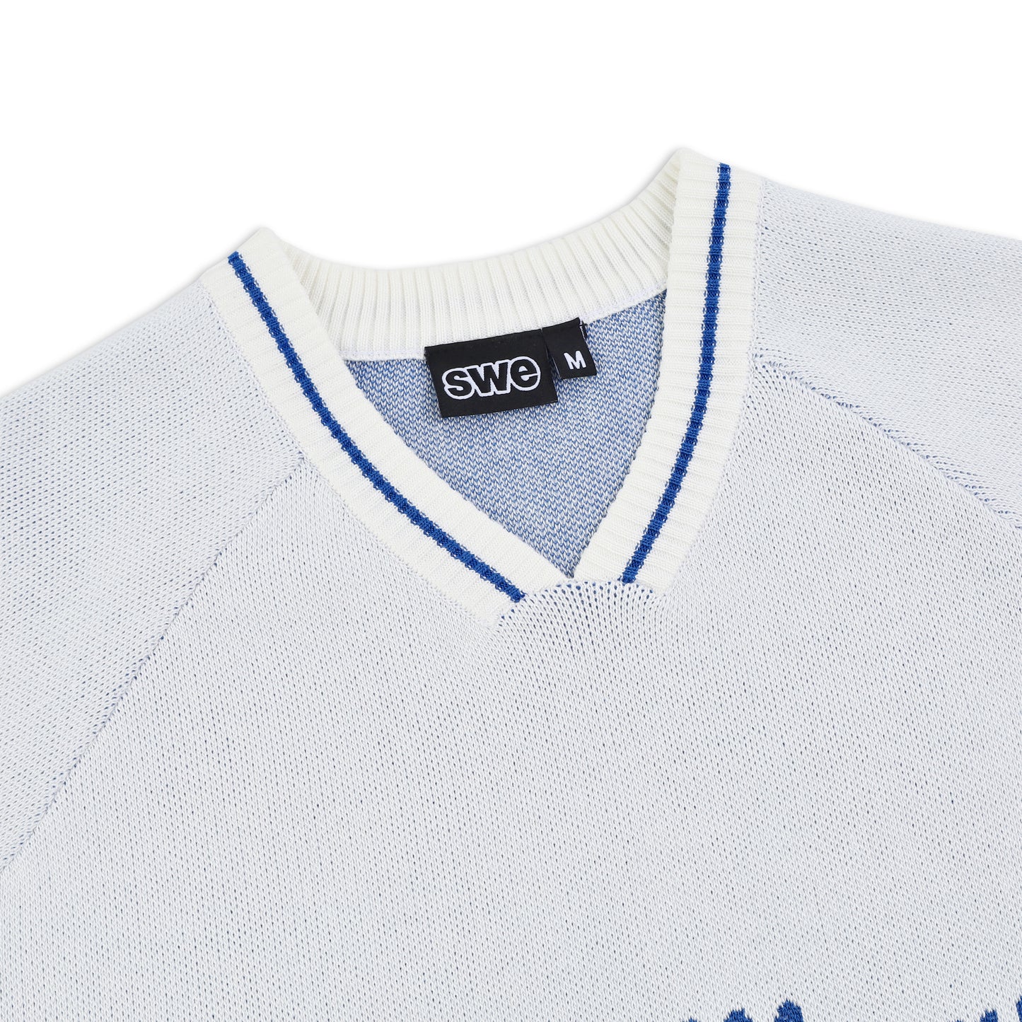 SWE FAM KNIT BOXY TEE - MISTRAL