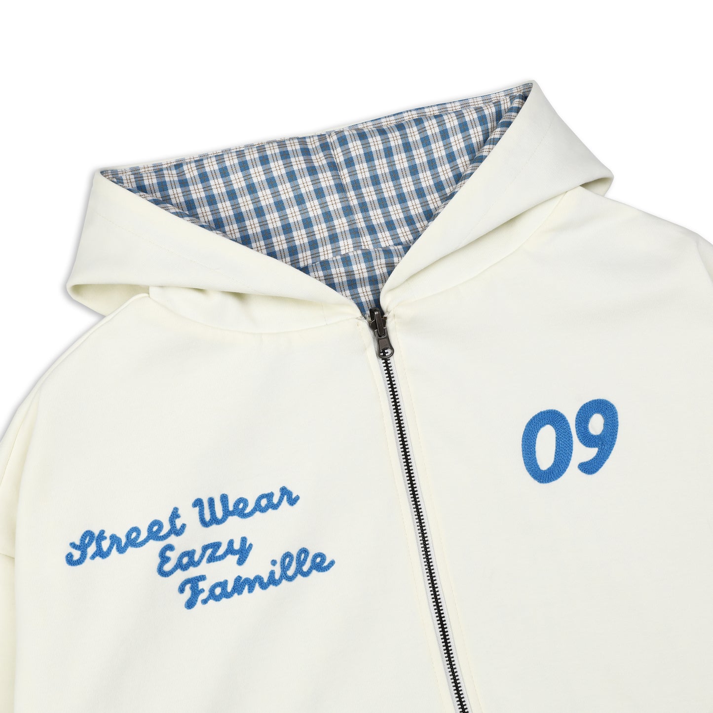 SWE X2 REVERSIBLE ZIP HOODIE - RED/BLUE