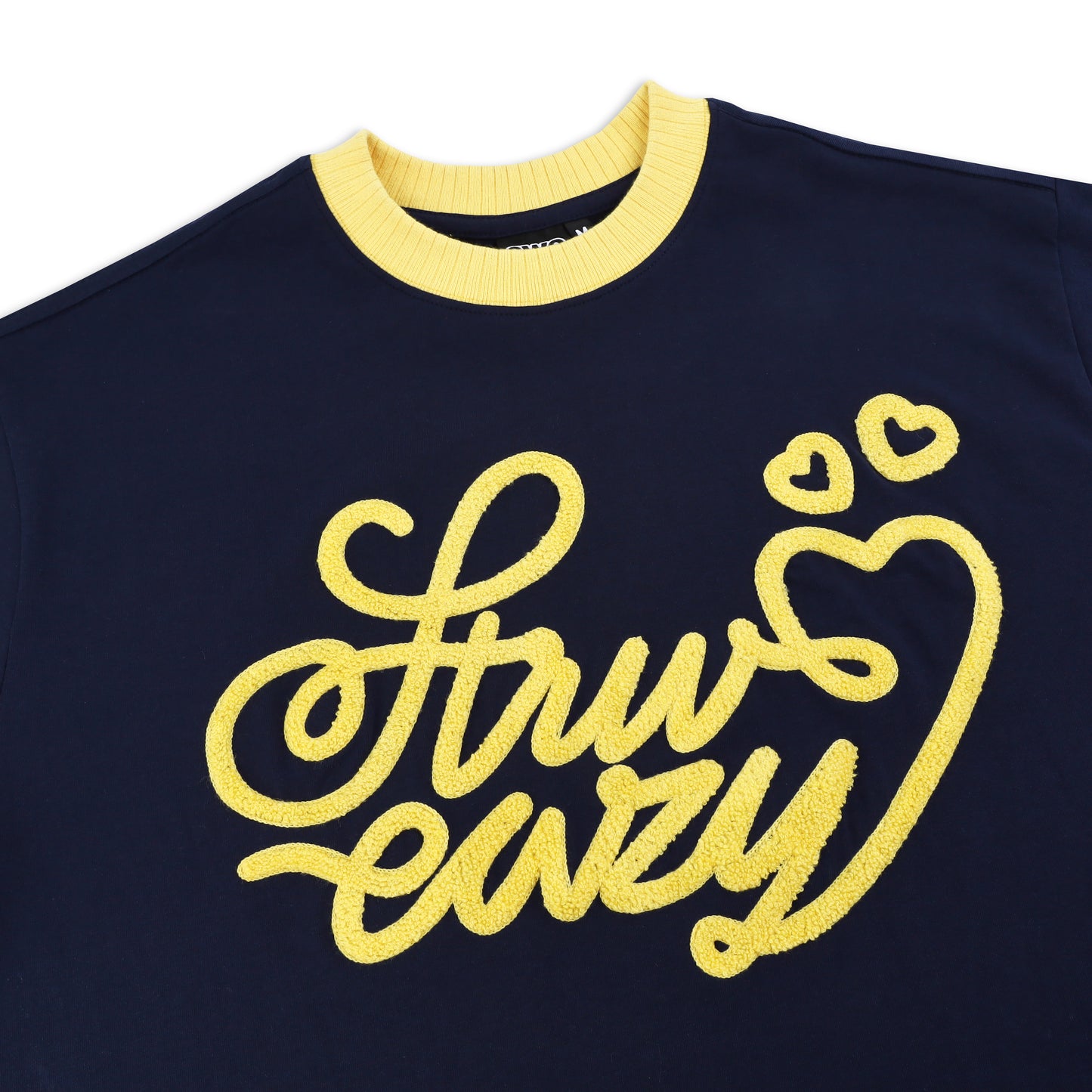 SWE LOOP BOXY TEE - BLACK/GRAY/NAVY