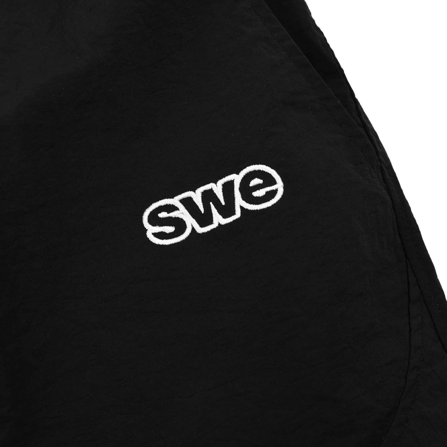 SWE UNIT9 SHORTS - BLACK/WHITE/RED