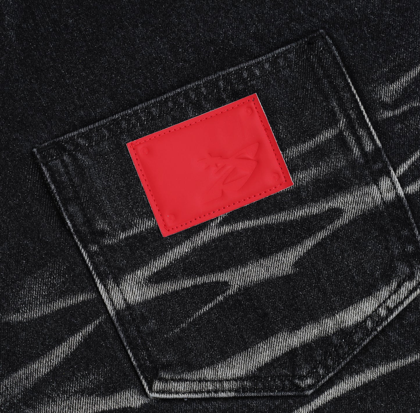 SWE WHISKER JEANS - WASHED BLACK