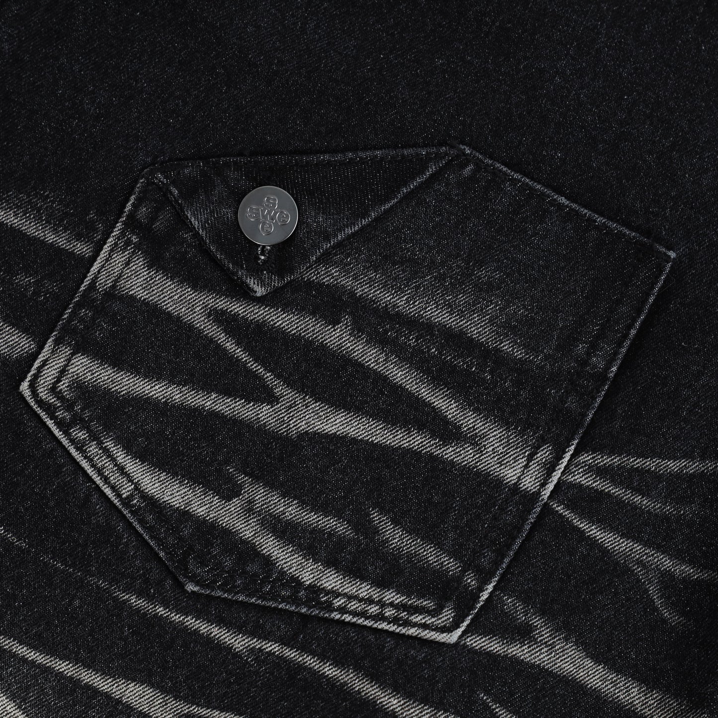 SWE WHISKER JEANS - WASHED BLACK