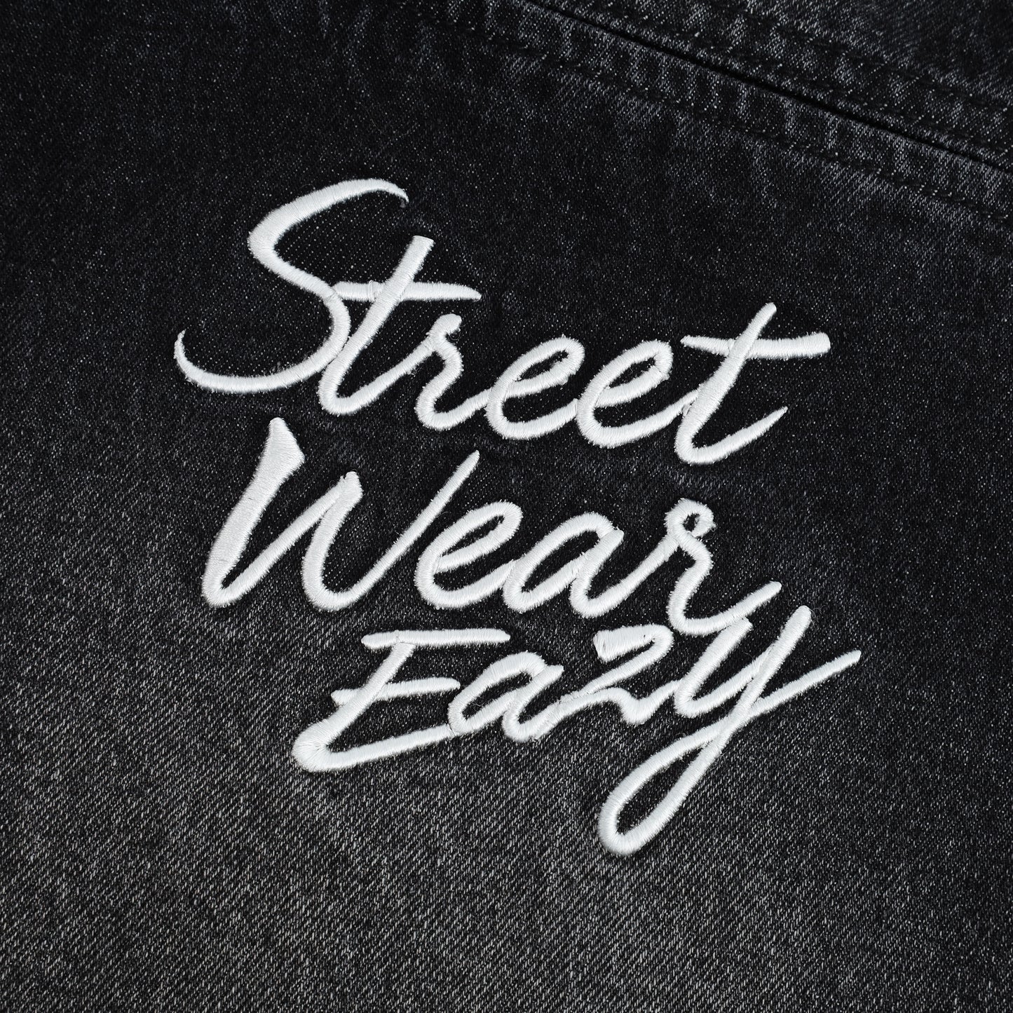 SWE WHISKER JEANS - WASHED BLACK