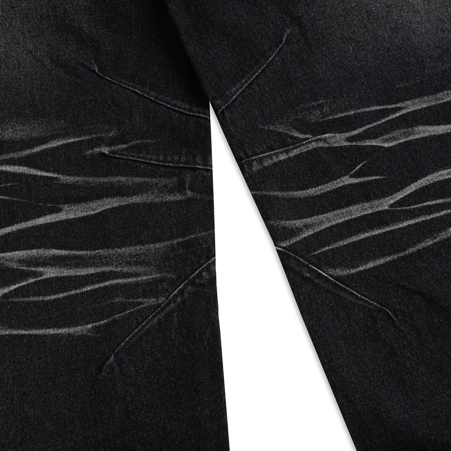 SWE WHISKER JEANS - WASHED BLACK