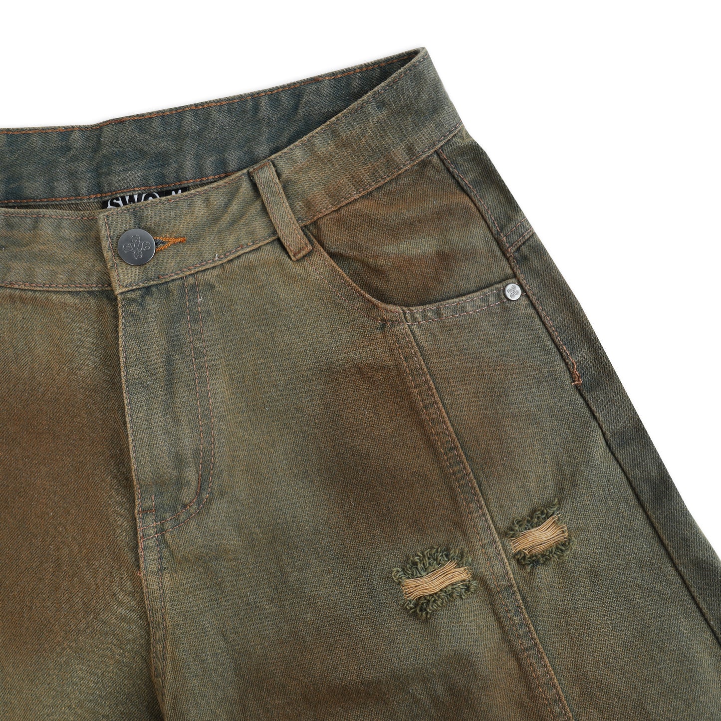 SWE PATINA JEANS - BROWN