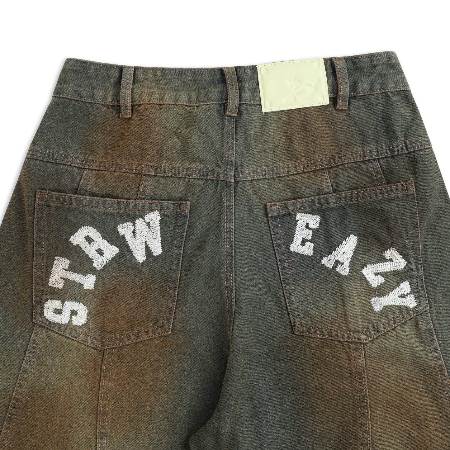 SWE PATINA JEANS - BROWN