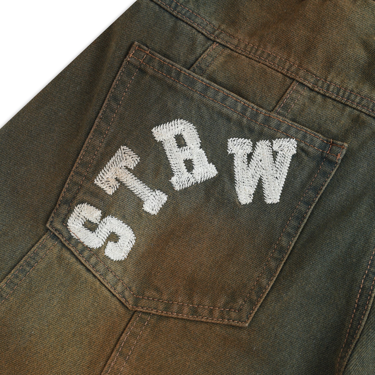 SWE PATINA JEANS - BROWN