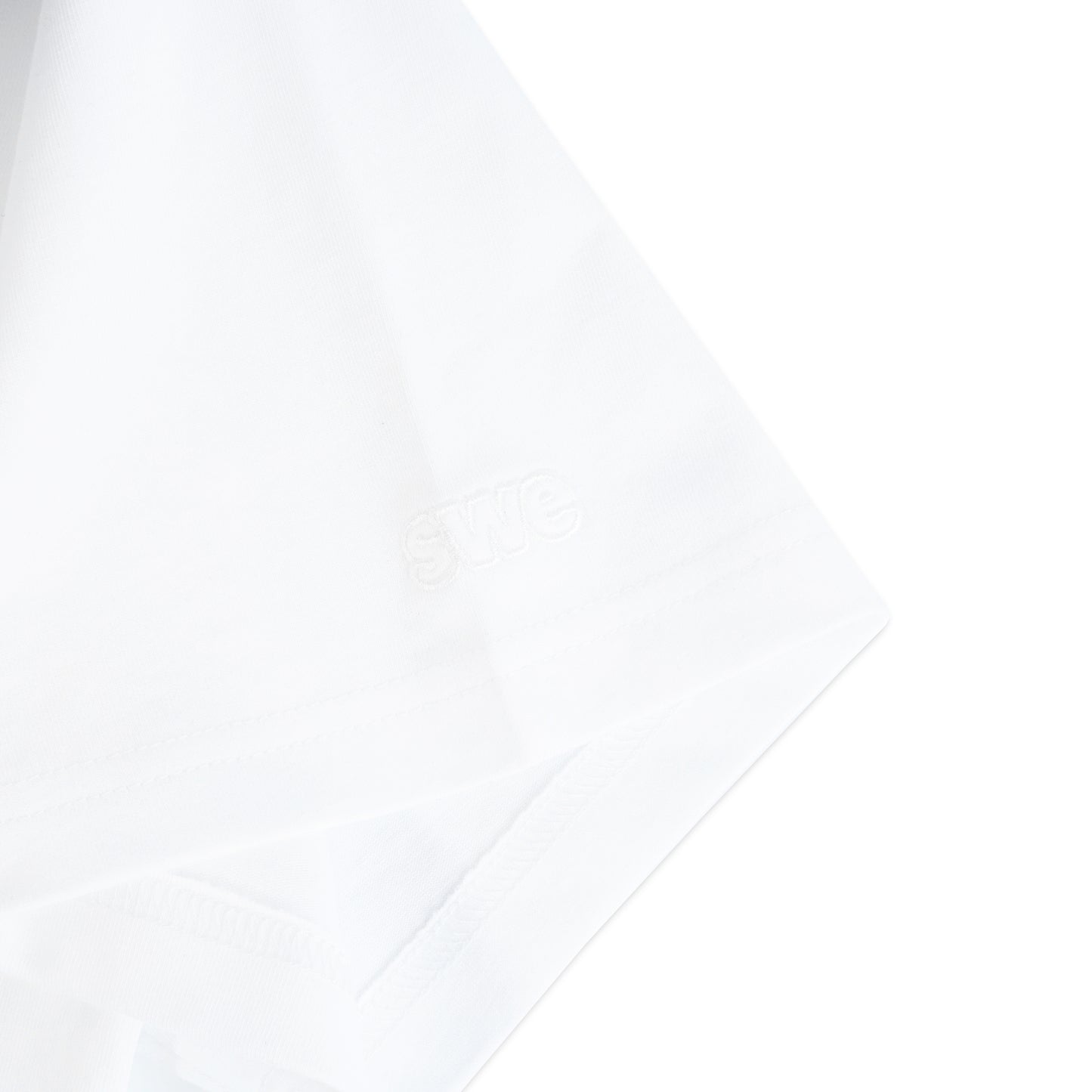 SWE CHERRY BOXY TEE - WHITE