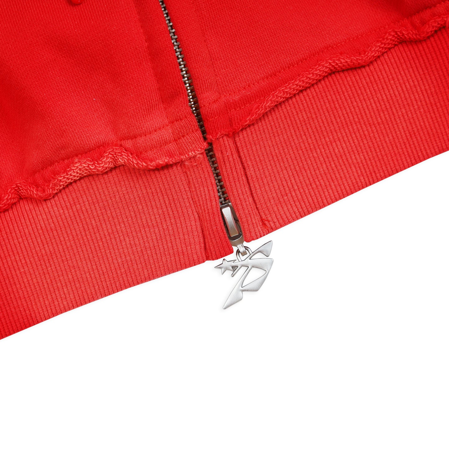 SWE 2 WAY ZIP HOODIE - WASHED RED