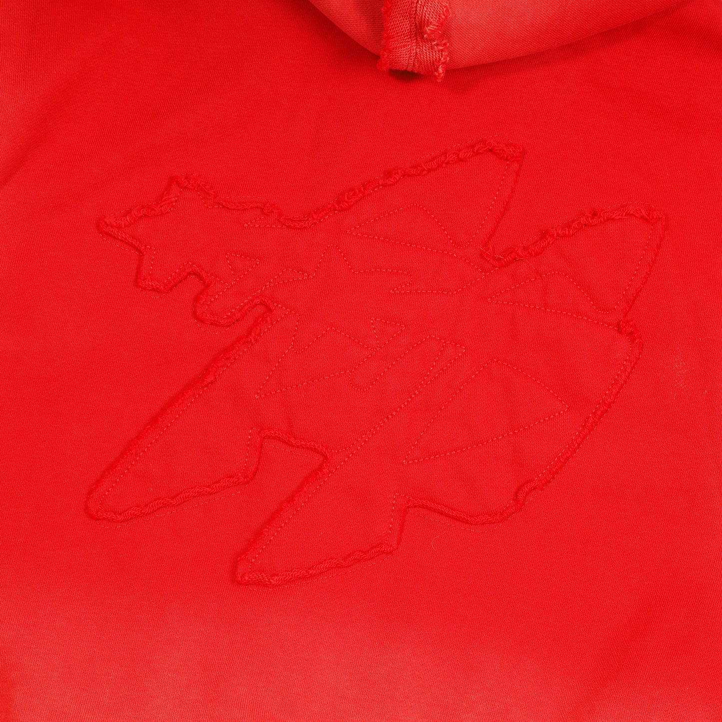 SWE 2 WAY ZIP HOODIE - WASHED RED