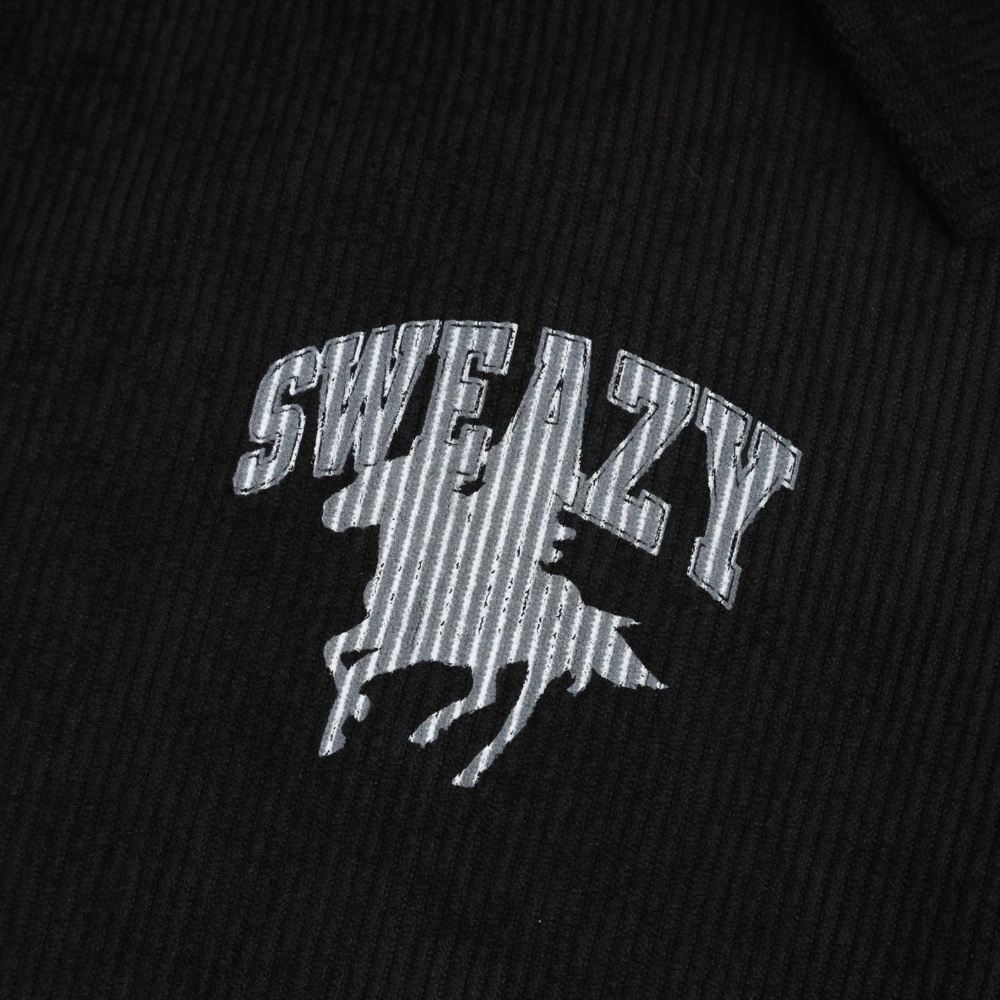 SWE CORDUROY SHIRT - BLACK