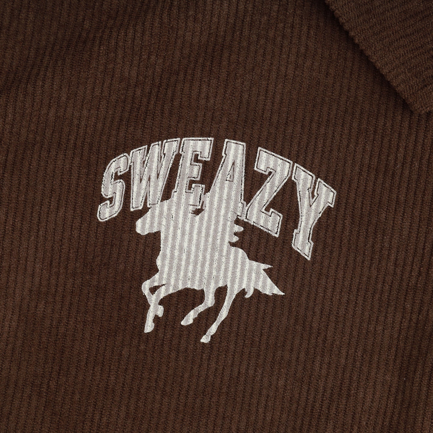 SWE CORDUROY SHIRT - BROWN