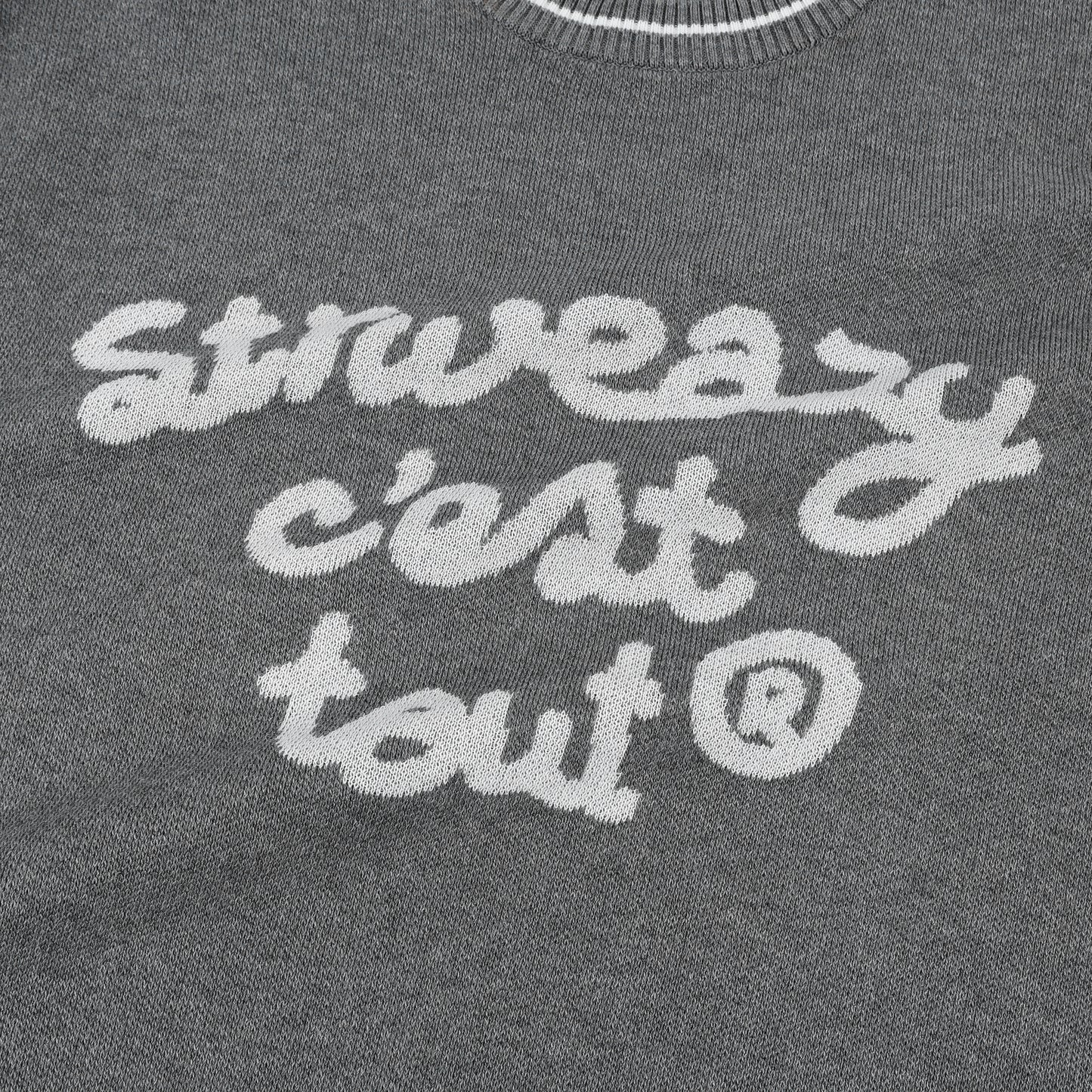 SWE C'EST TOUT KNIT TEE - GRAY