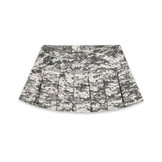 SWE MINI SKIRT - SNOW CAMO