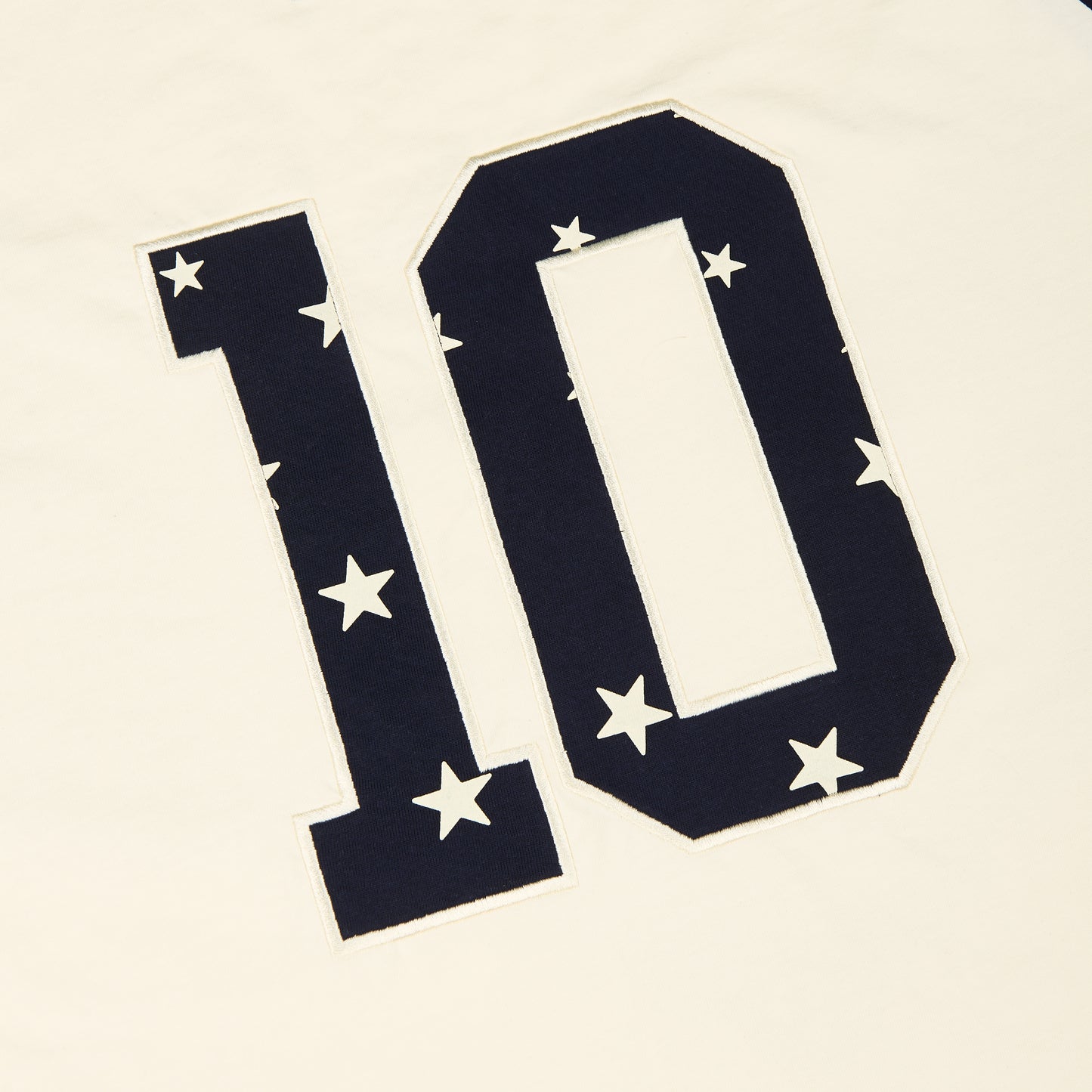 SWE STARFALL BOXY L/S TEE - NAVY/CREAM